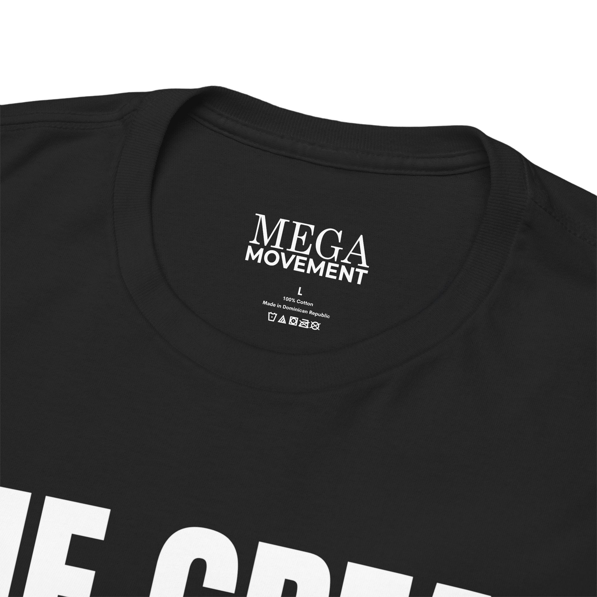 The Great Resist Casual Unisex Heavy Cotton Tee – Stand Against the W.E.F. Agenda - Mega Movement
