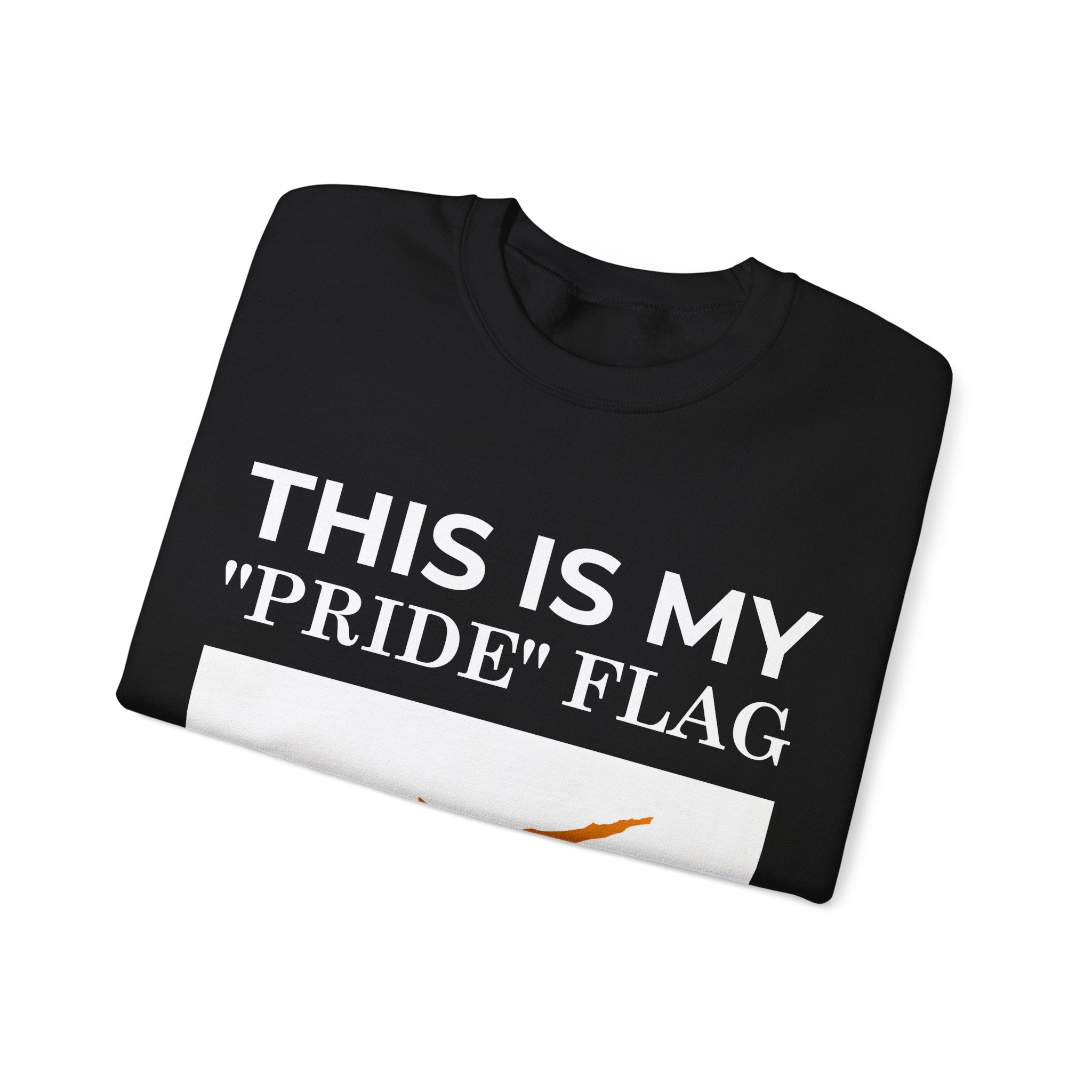 Cyprus Pride Flag Crewneck Sweatshirt | Unisex Sweatshirt | Comfortable Pride Wear | Celebration Merchandise - Mega Movement
