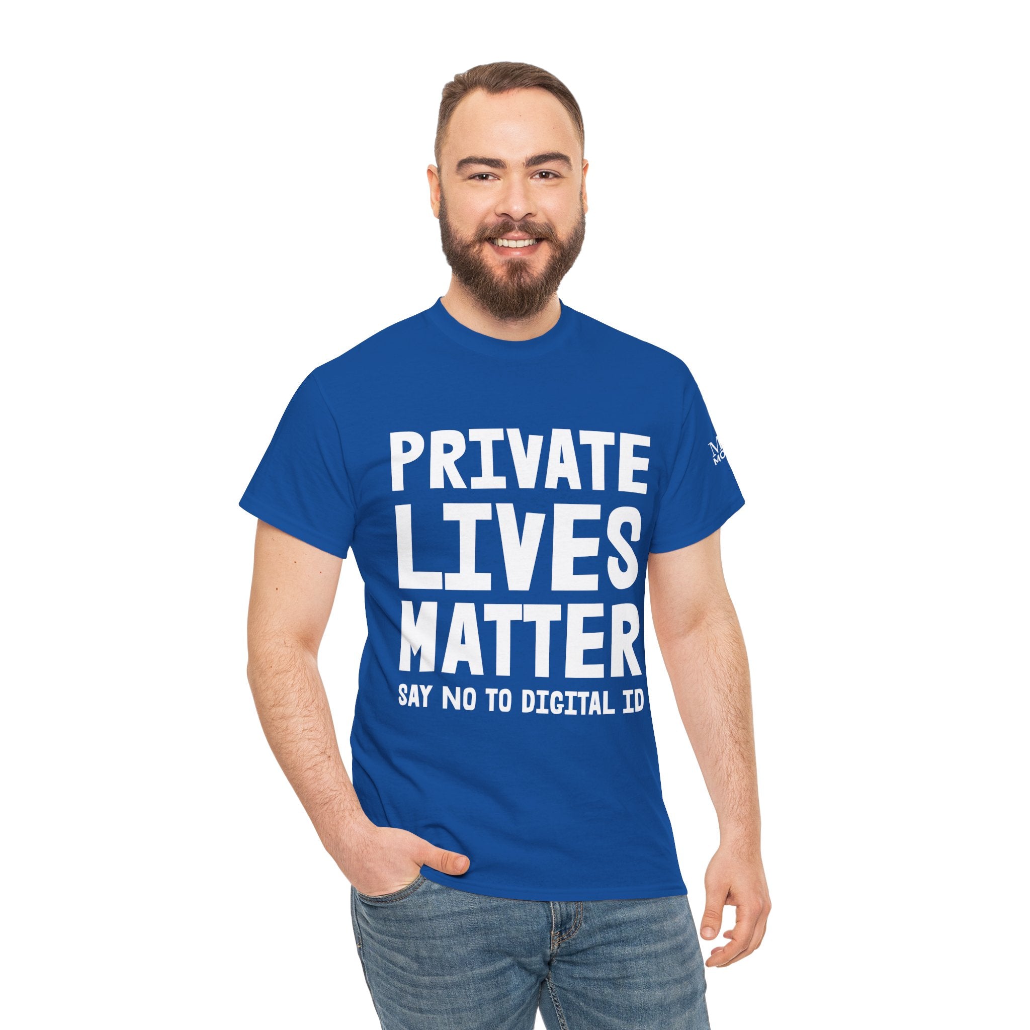 Private Lives Matter Anti-Digital ID Statement Shirt - Mega Movement
