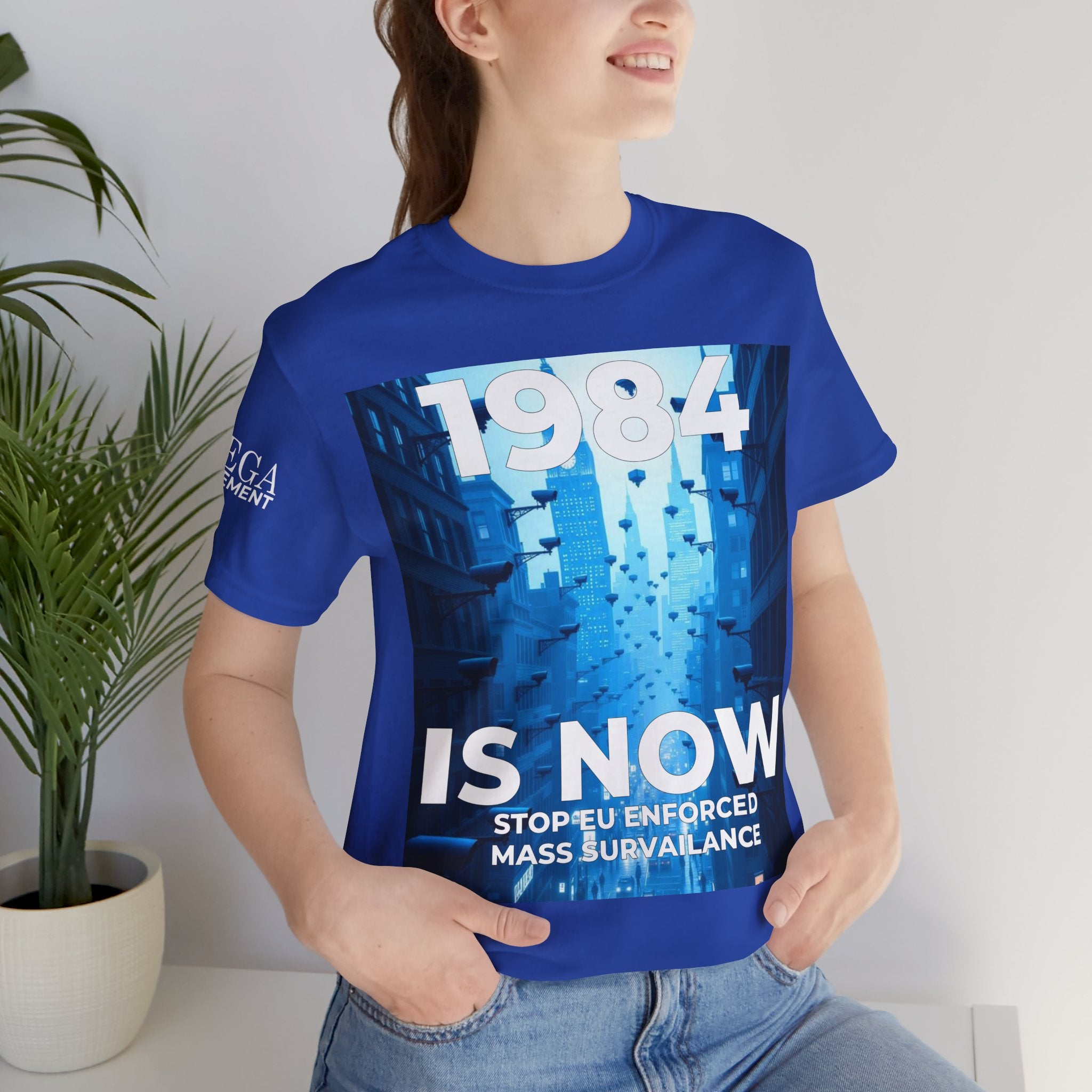 Dystopian Theme Shirt, Statement Tee, Gift for Activists, Casual Everyday Wear