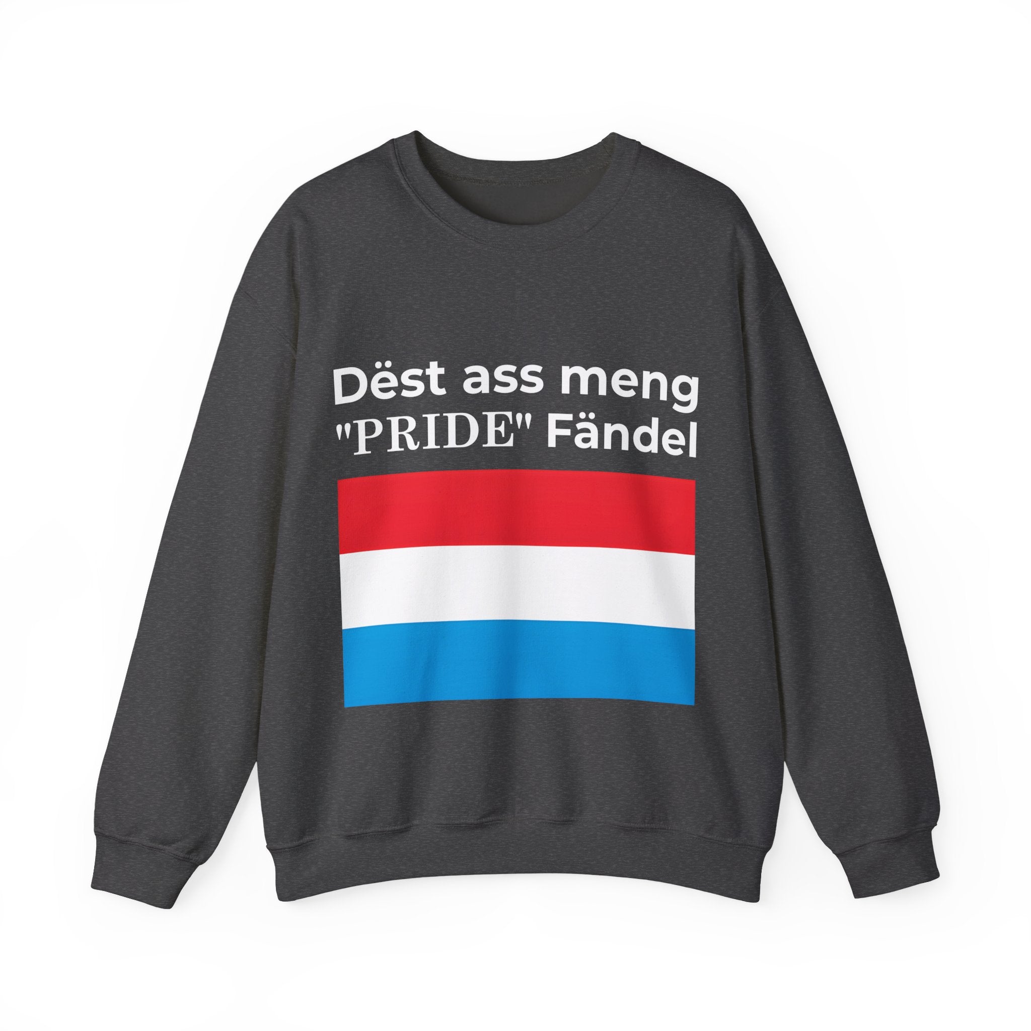 Luxembourg Pride Graphic Sweatshirt, Cozy Apparel, Unisex Pride Crewneck, Fashion, Gift for Allies - Mega Movement