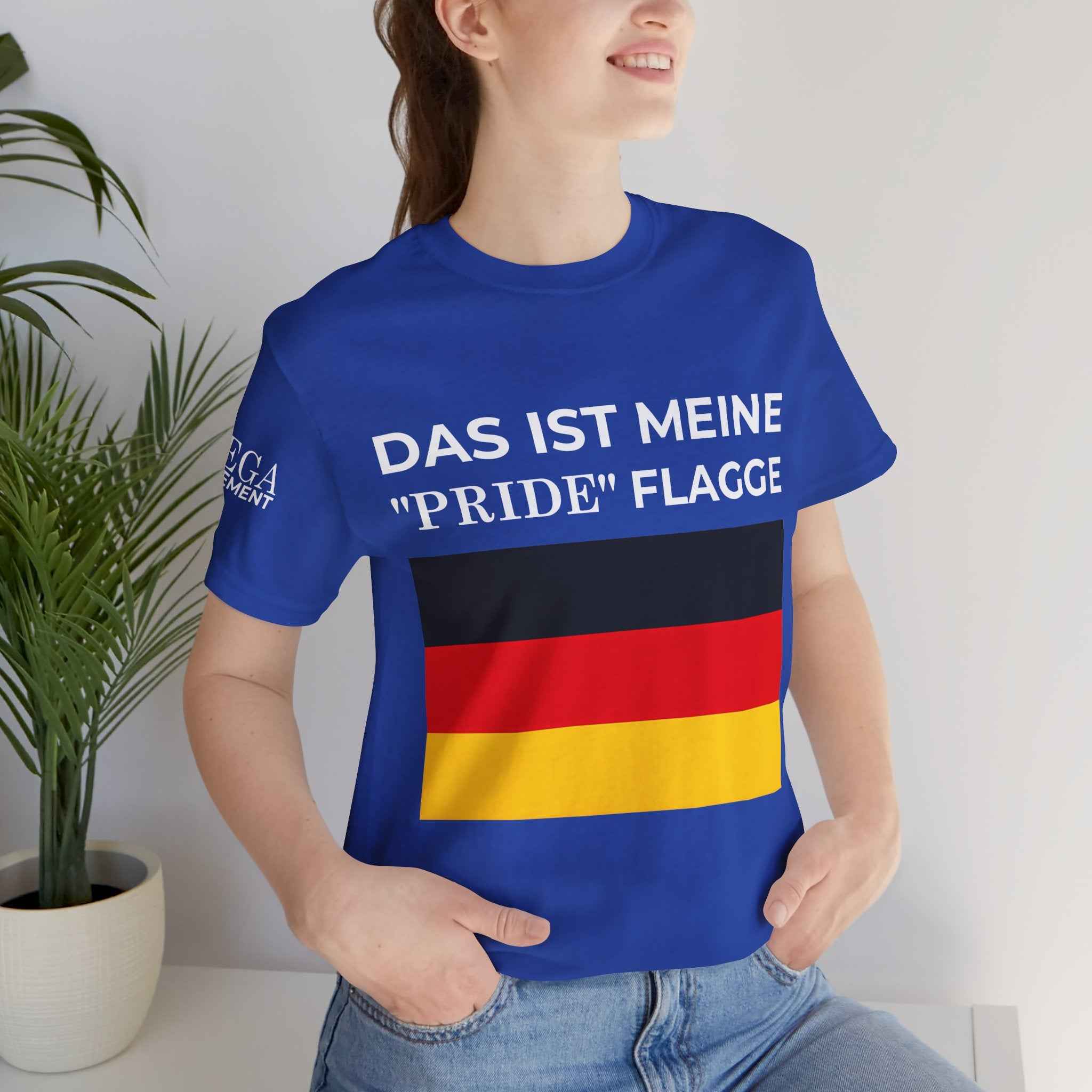 Germany  Pride Flag Unisex Jersey Tee | Casual Wear, Gift for Travelers, Team Spirit, Vacation Apparel, Summer Style