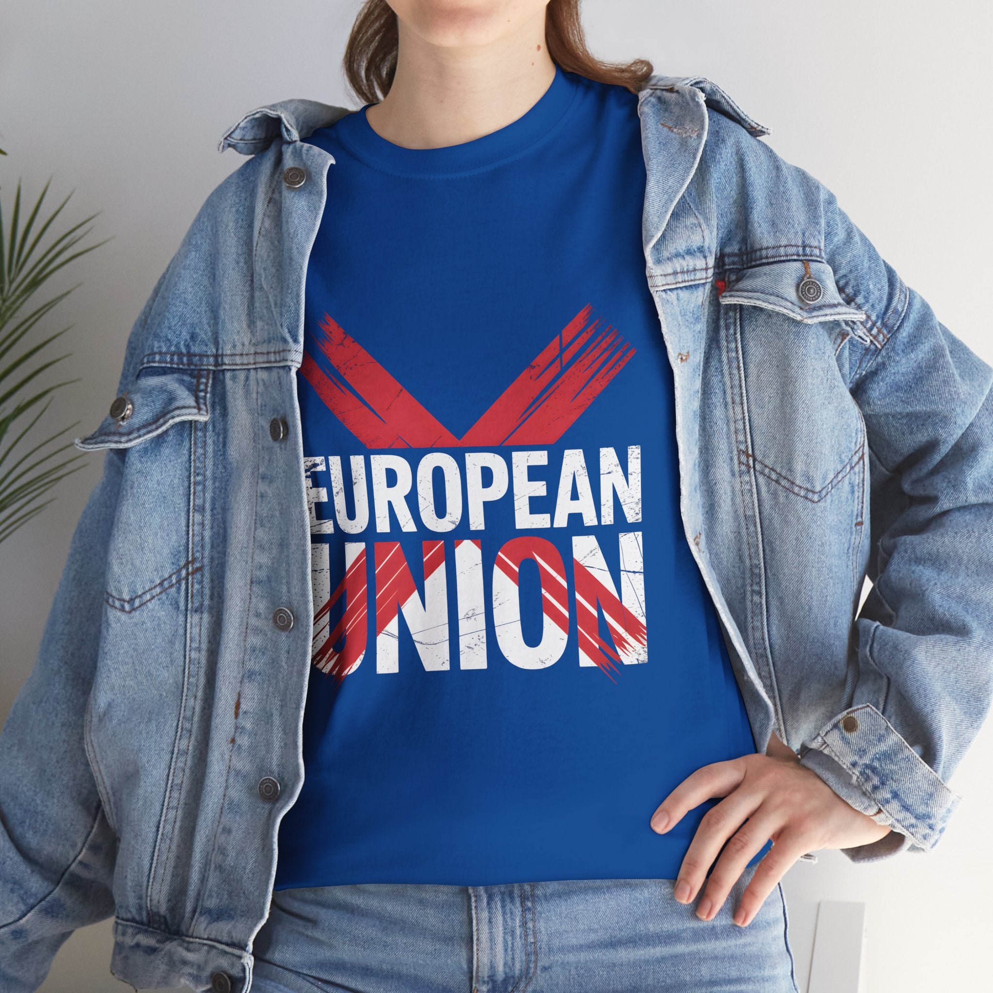 European Union Statement Tee - Unisex Heavy Cotton Shirt
