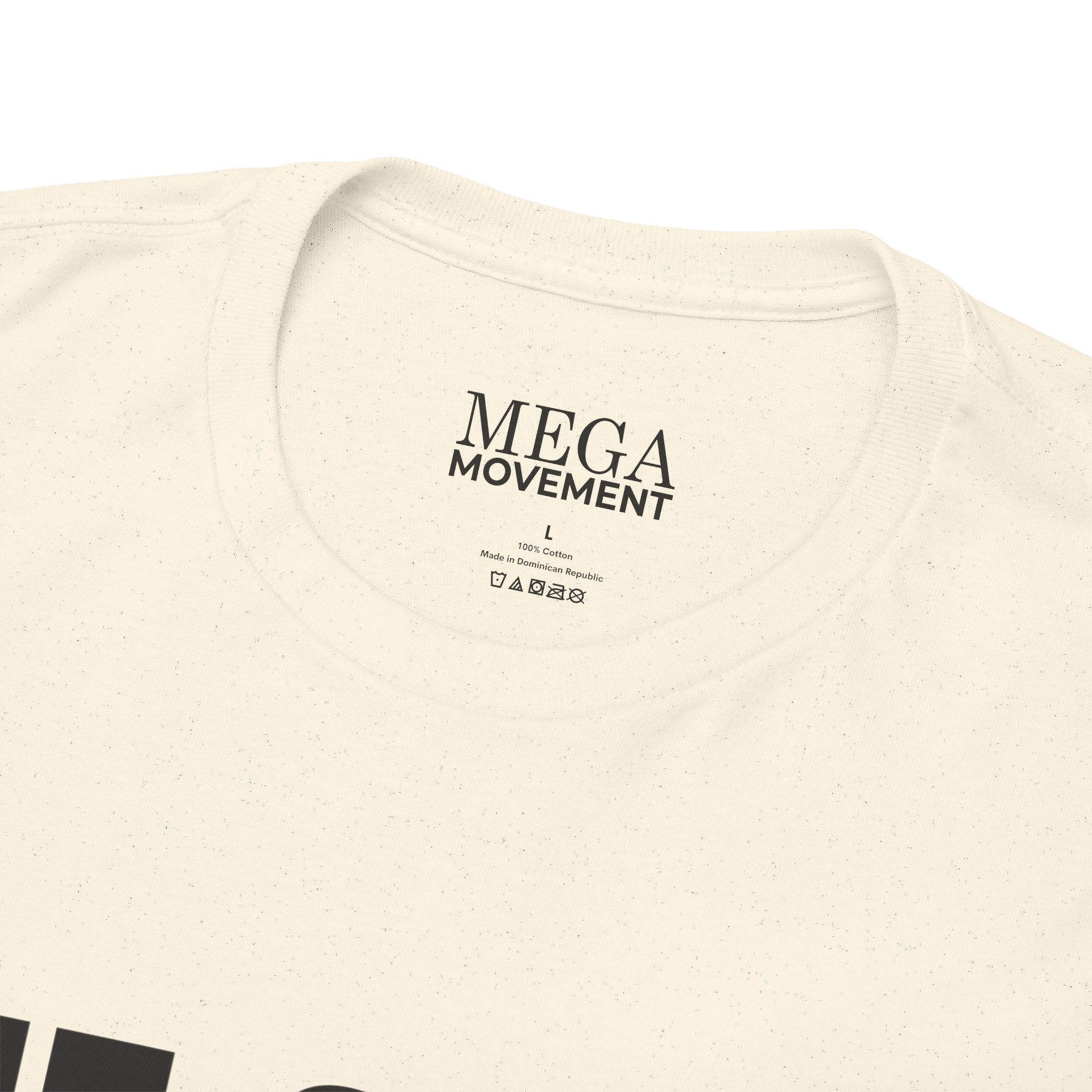 The Great Resist Casual Unisex Heavy Cotton Tee – Stand Against the W.E.F. Agenda - Mega Movement