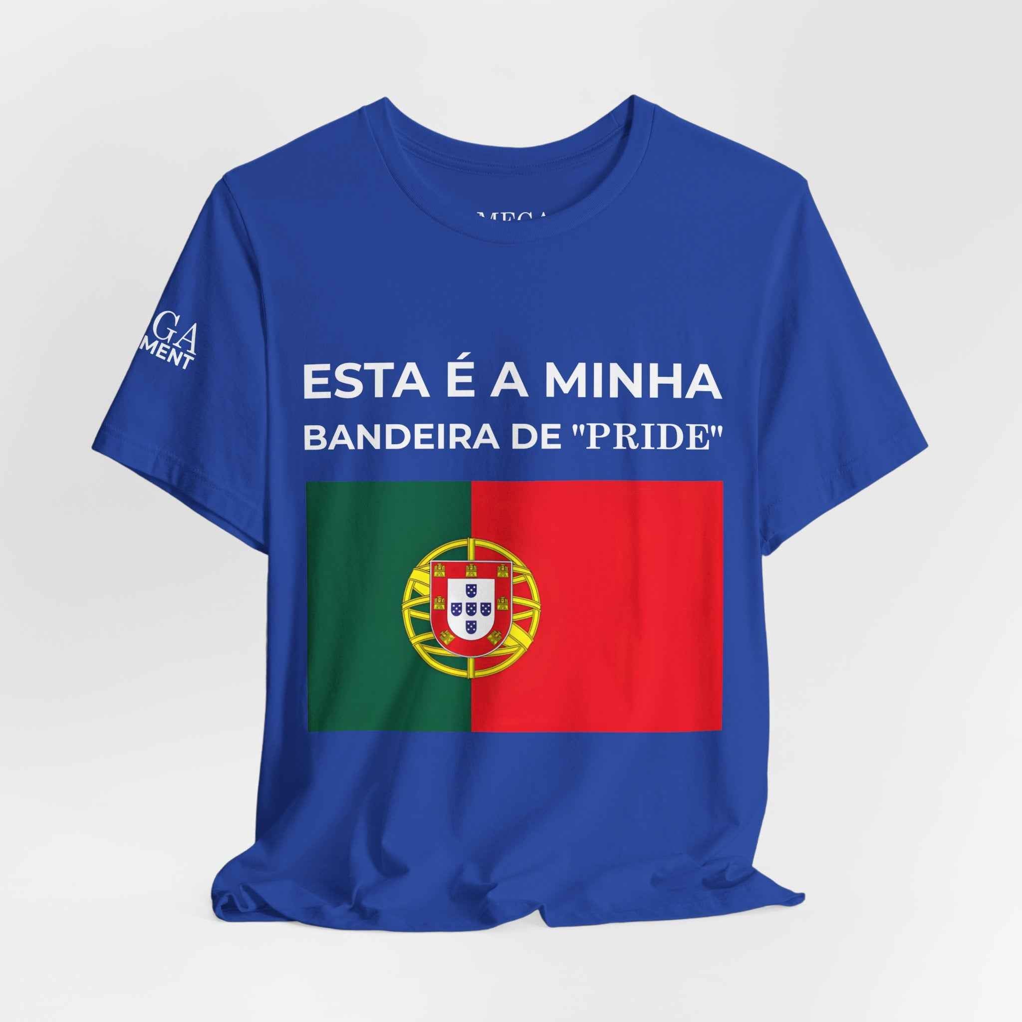 Portugal Pride Flag Tee, Portugal Pride Graphic Shirt, Comfortable Statement Apparel
