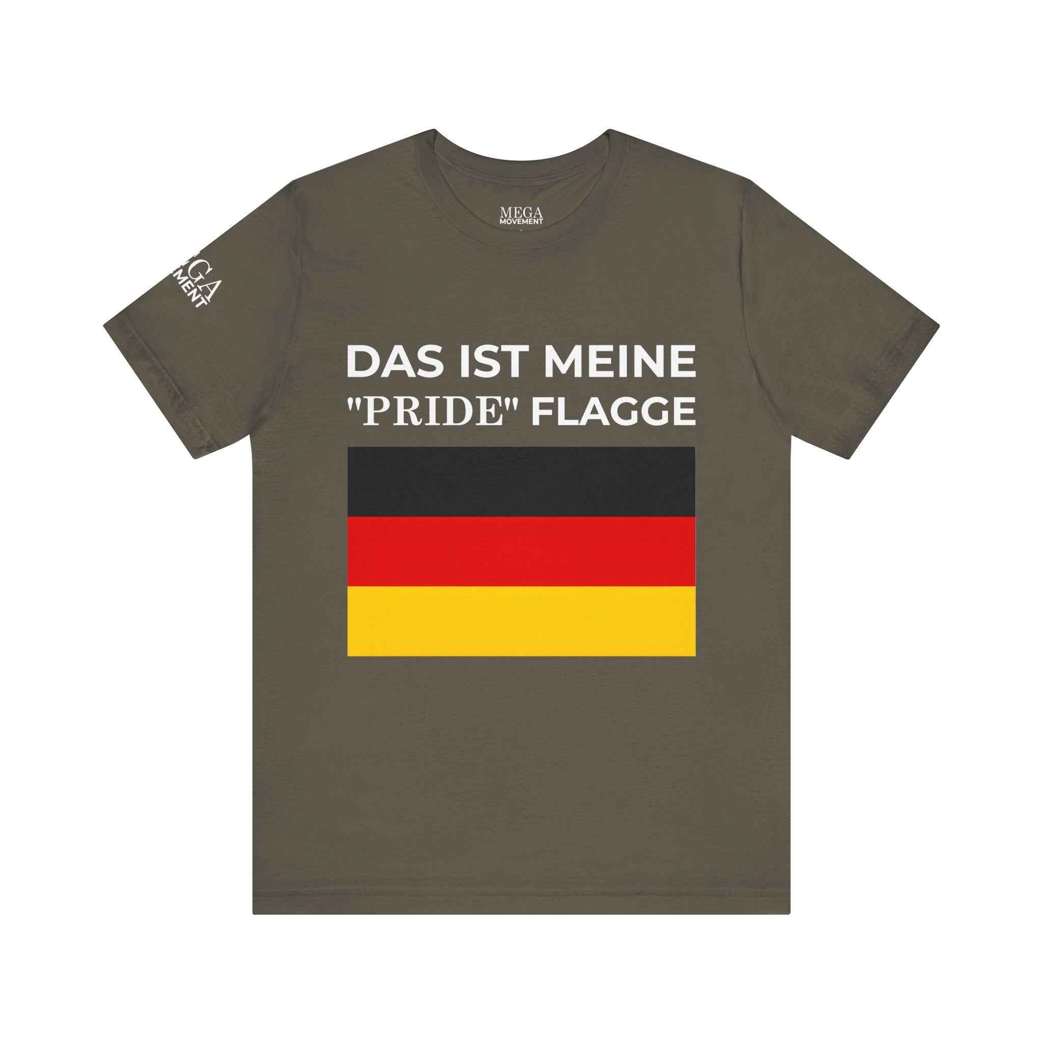 Germany  Pride Flag Unisex Jersey Tee | Casual Wear, Gift for Travelers, Team Spirit, Vacation Apparel, Summer Style
