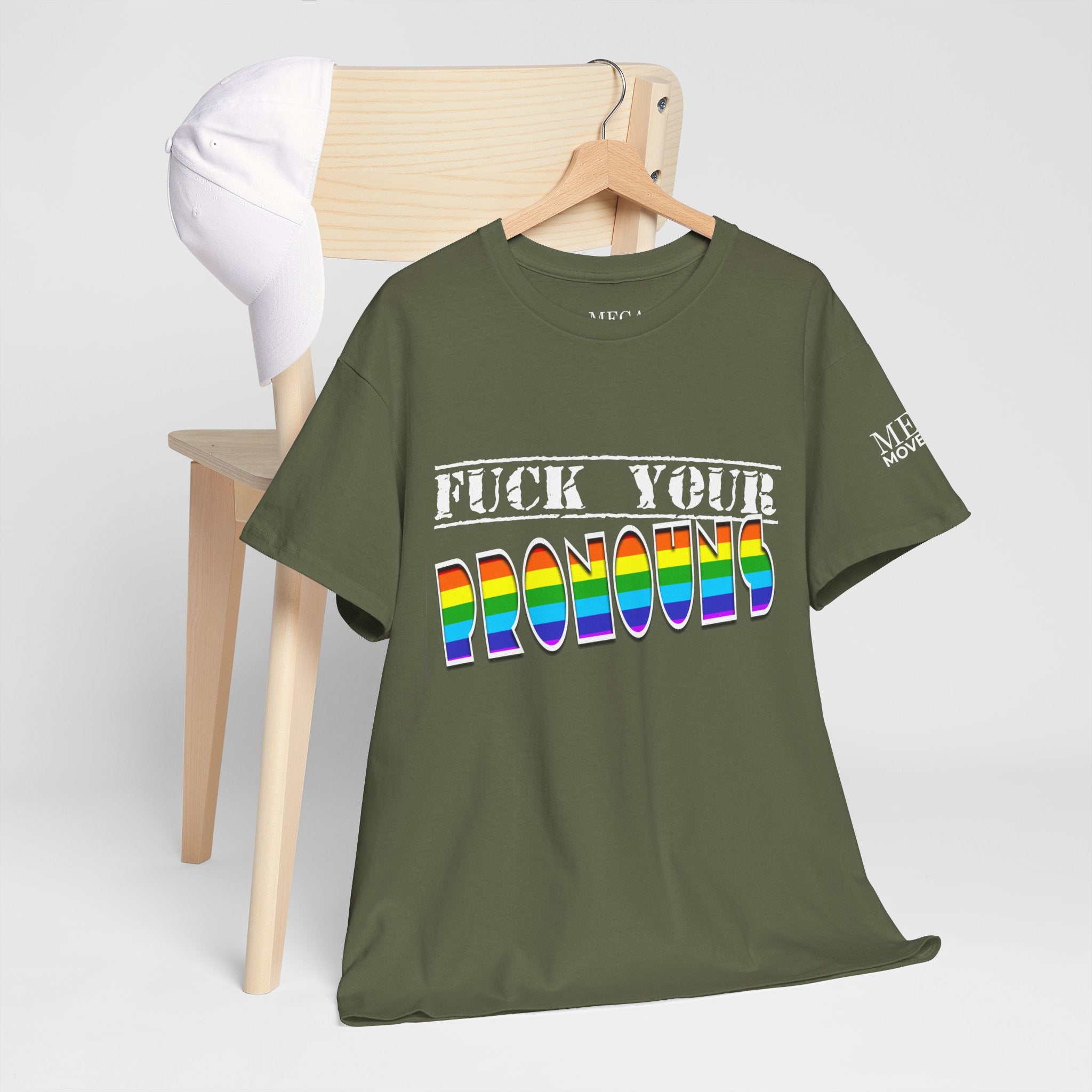 F*ck Your Pronounce Statement T-Shirt, Unisex Cotton Tee, Inclusive Fashion, Fun Gift, Casual Wear - Mega Movement