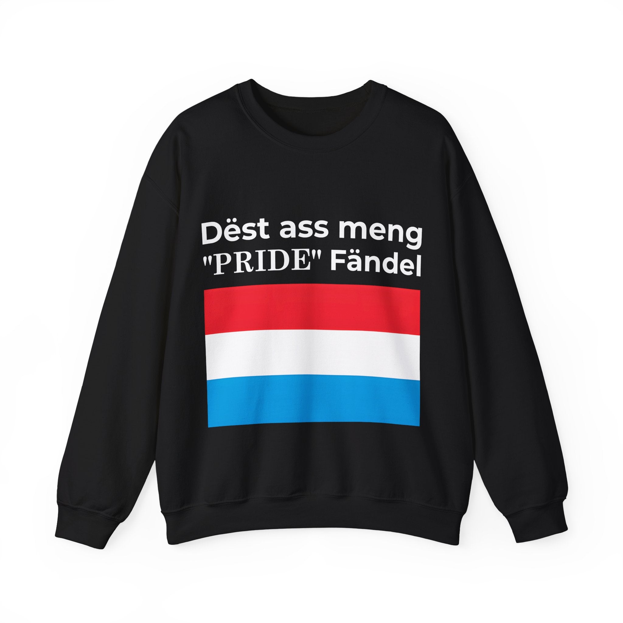 Luxembourg Pride Graphic Sweatshirt, Cozy Apparel, Unisex Pride Crewneck, Fashion, Gift for Allies - Mega Movement