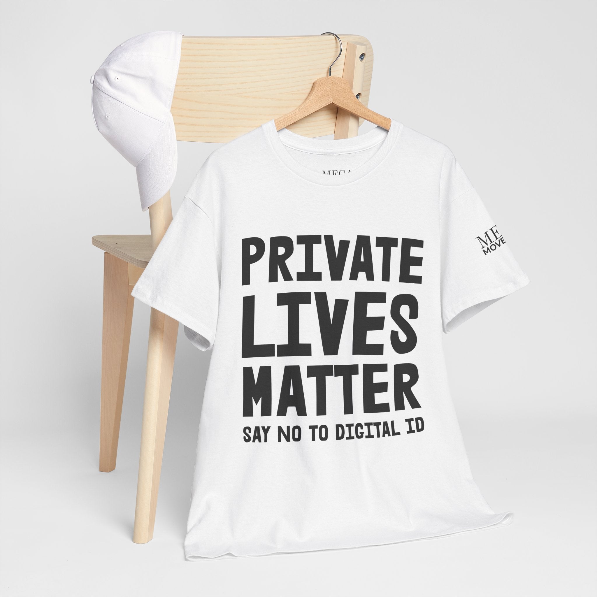 Private Lives Matter Anti-Digital ID Statement Shirt - Mega Movement