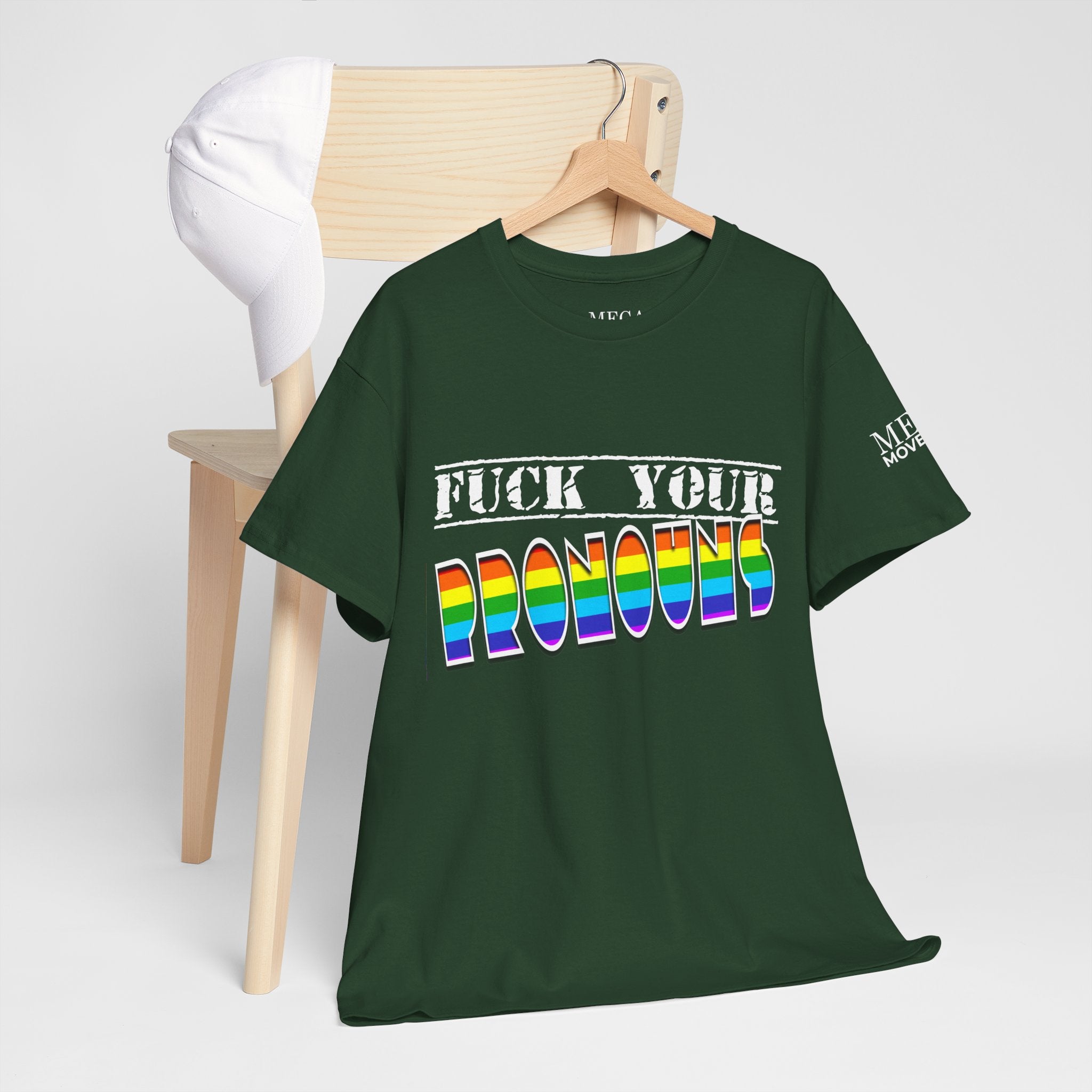 F*ck Your Pronounce Statement T-Shirt, Unisex Cotton Tee, Inclusive Fashion, Fun Gift, Casual Wear - Mega Movement