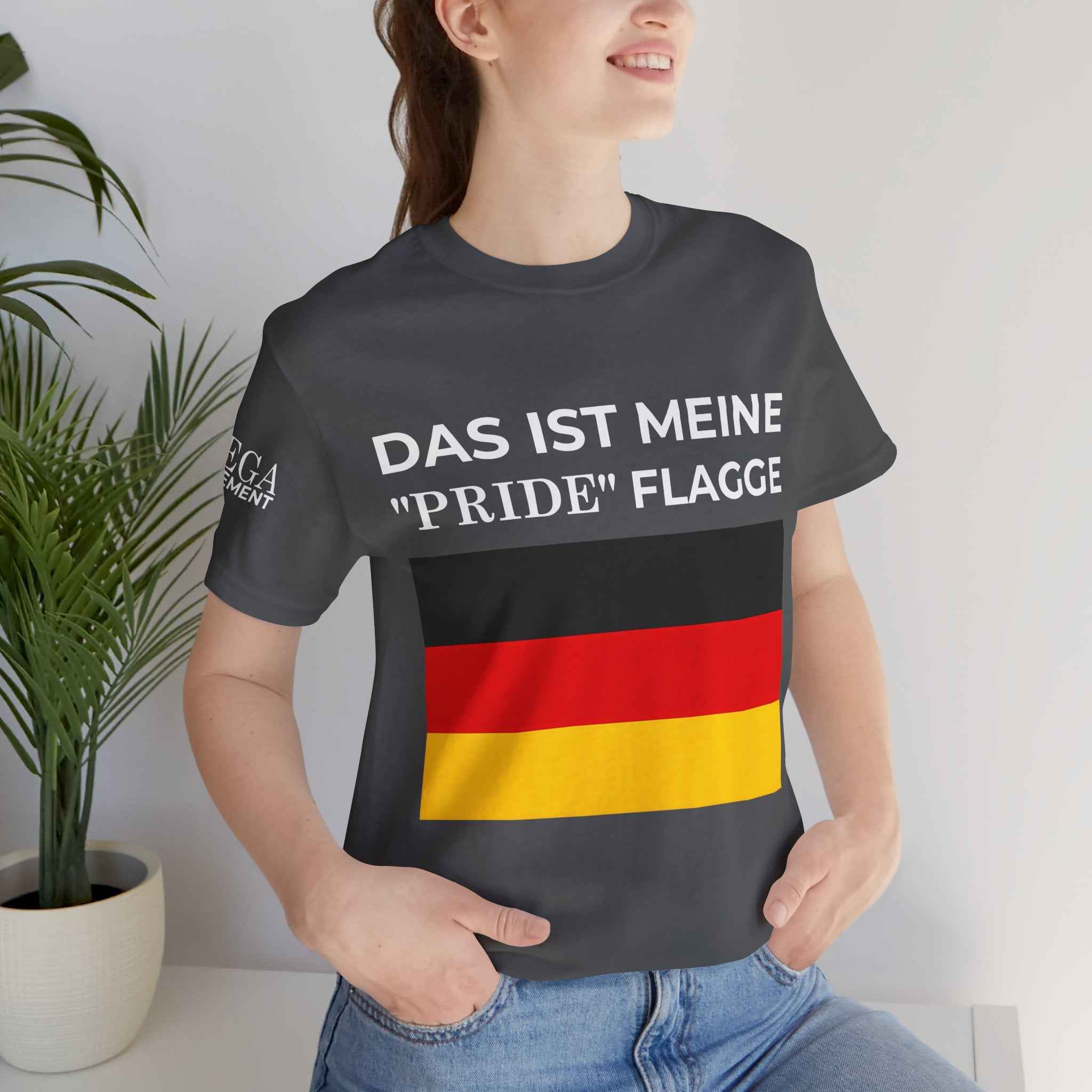 Germany  Pride Flag Unisex Jersey Tee | Casual Wear, Gift for Travelers, Team Spirit, Vacation Apparel, Summer Style