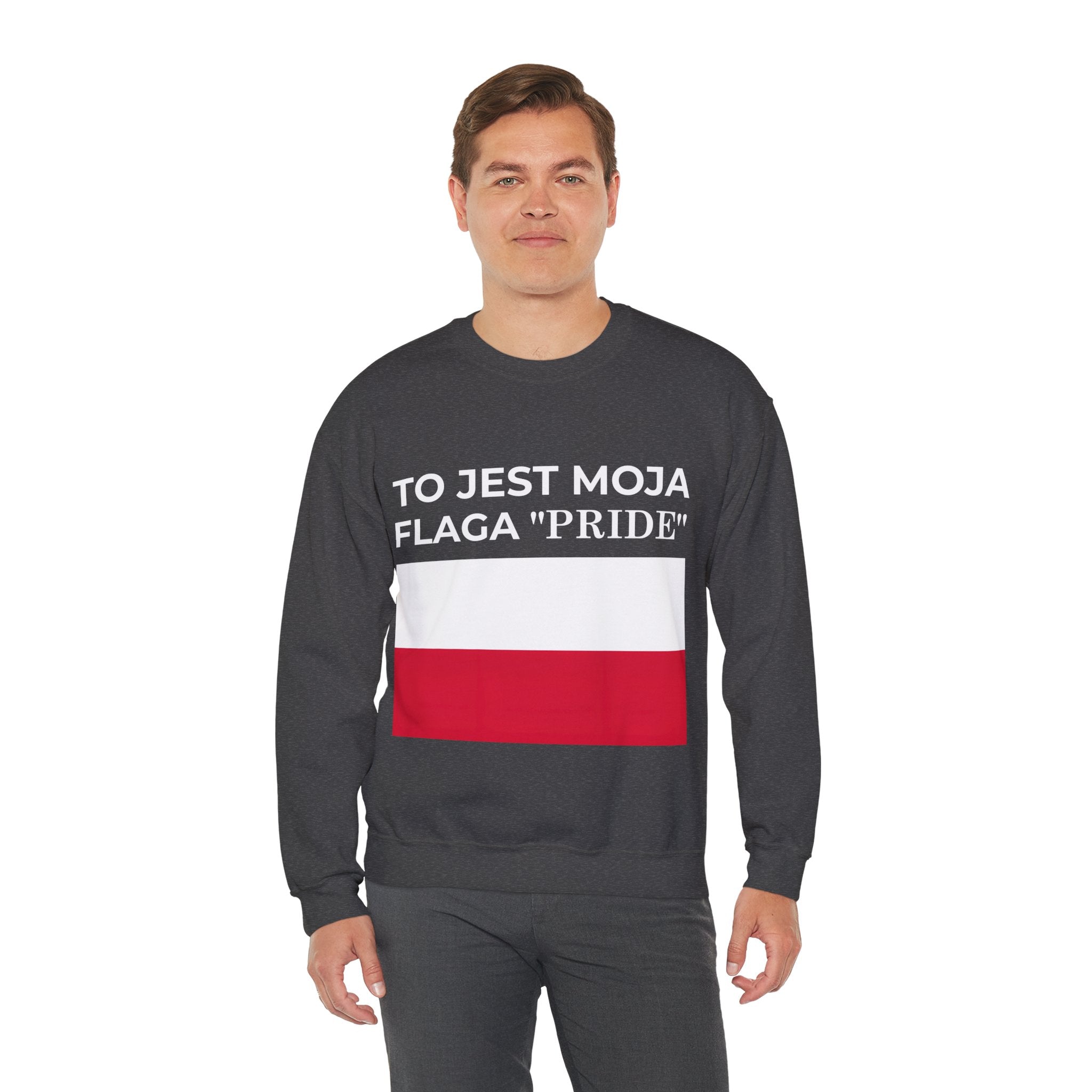 Polish Pride Crewneck Sweatshirt - Unisex Heavy Blend™, Comfortable Fashion - Mega Movement