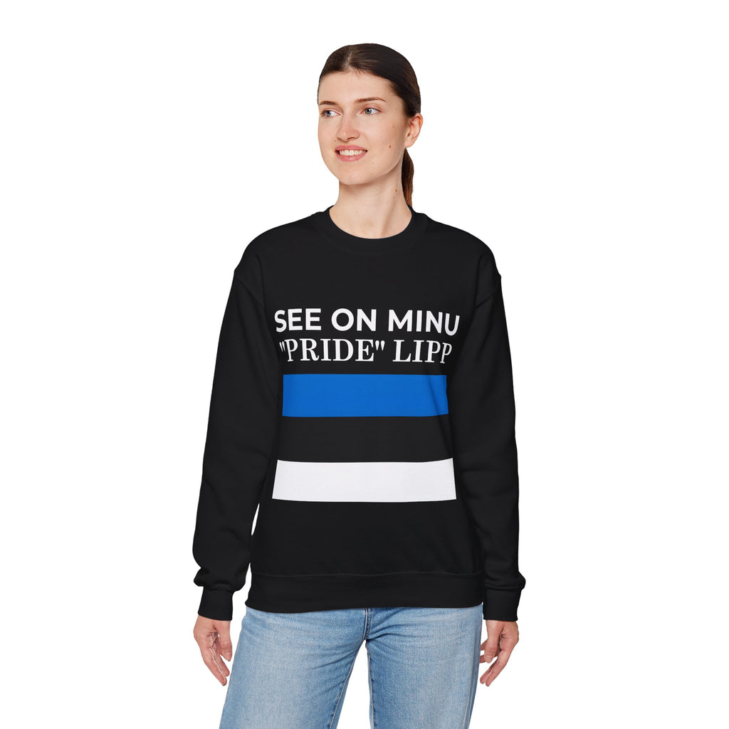 Estrion Pride Crewneck Sweatshirt, Unisex Pride Apparel, Comfortable Casual Wear, Stylish Crewneck - Mega Movement