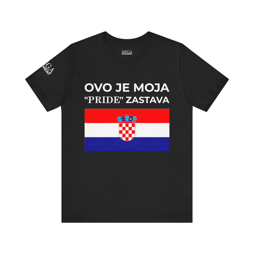 Croatia Pride Tee, Unisex Short Sleeve Shirt, Summer Festival Top, Gifts for Patriots - Mega Movement
