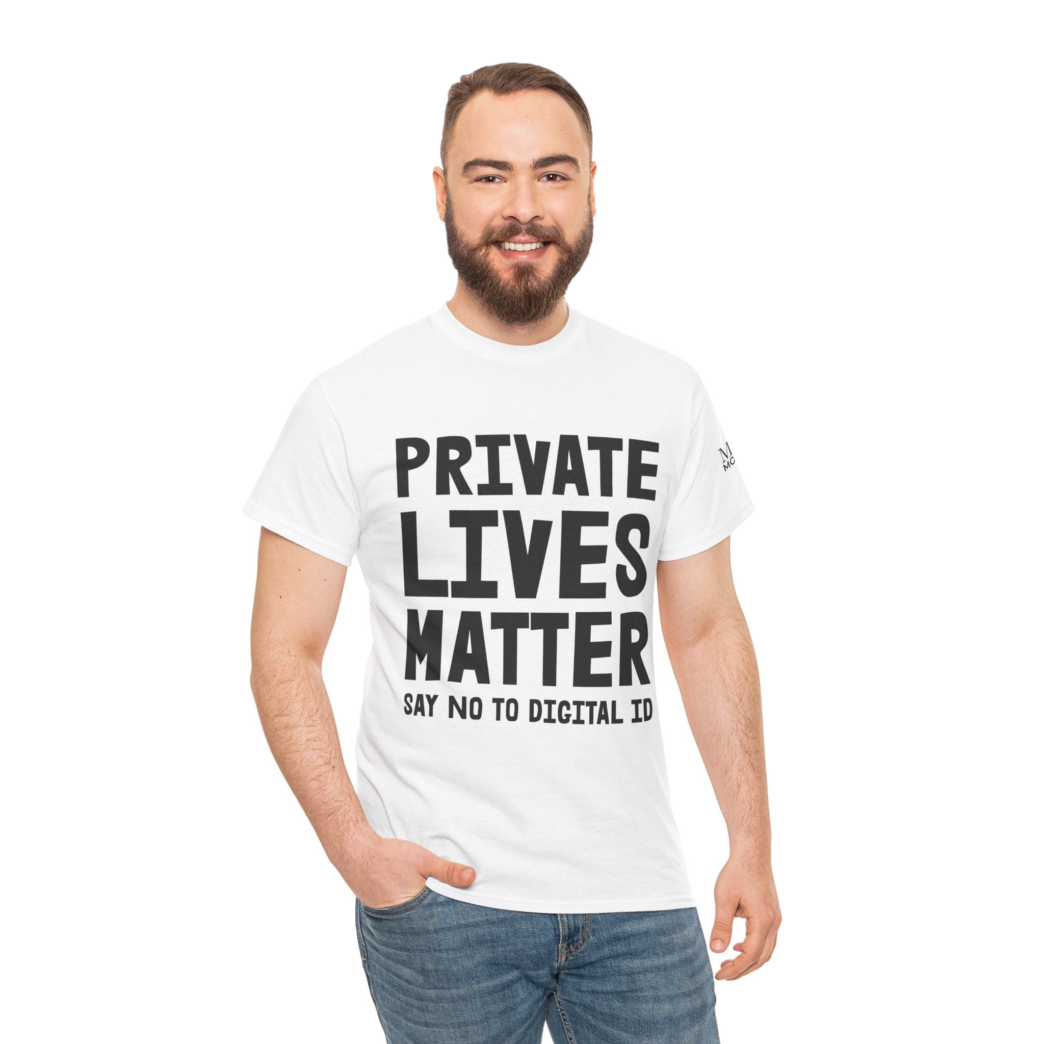 Private Lives Matter Anti-Digital ID Statement Shirt - Mega Movement
