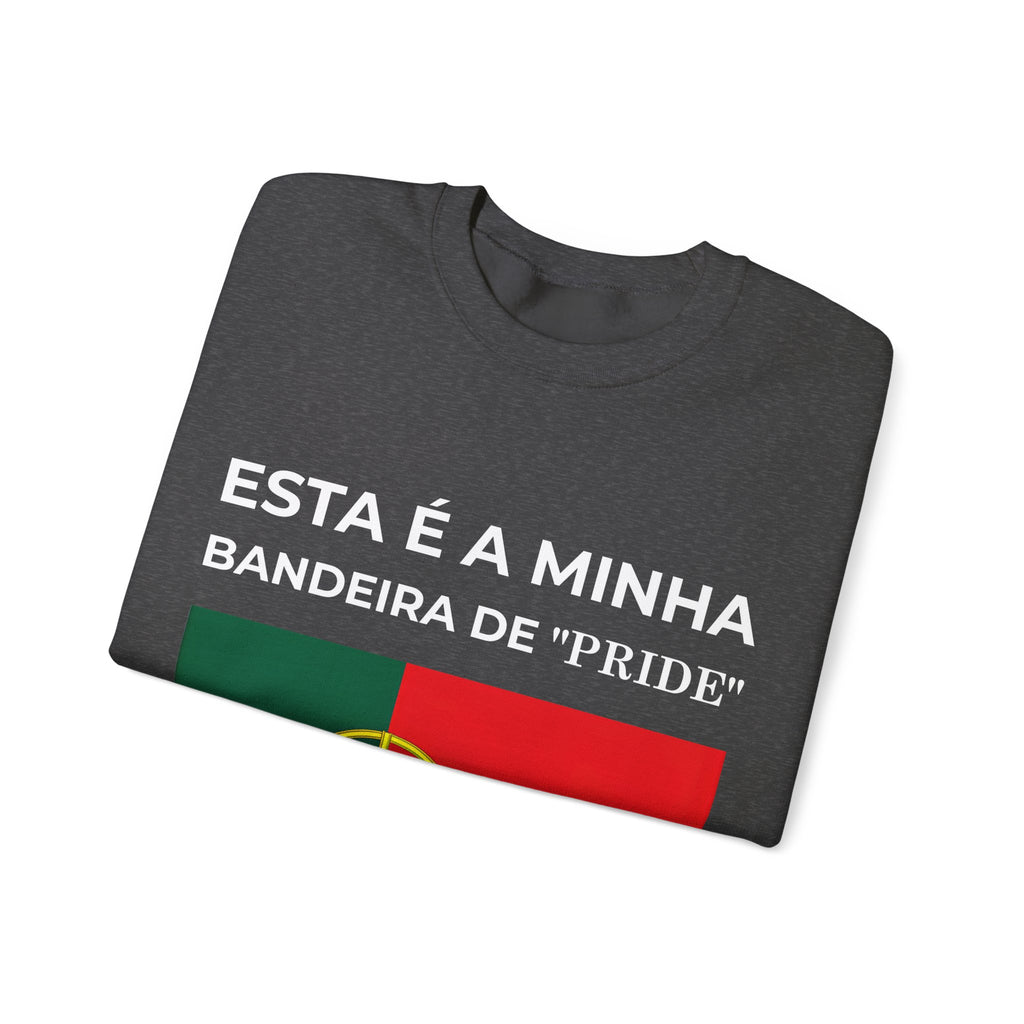 Portugal Pride Sweatshirt, Unisex Crewneck, Flag Design, Comfortable Gift for Celebrations - Mega Movement