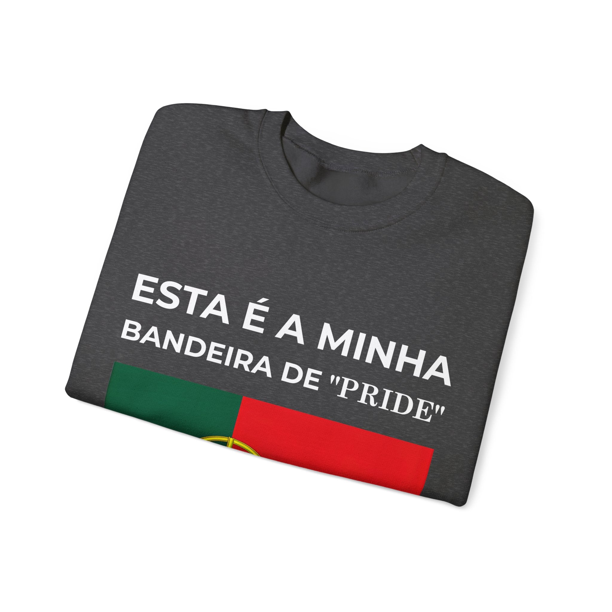 Portugal Pride Sweatshirt, Unisex Crewneck, Flag Design, Comfortable Gift for Celebrations - Mega Movement