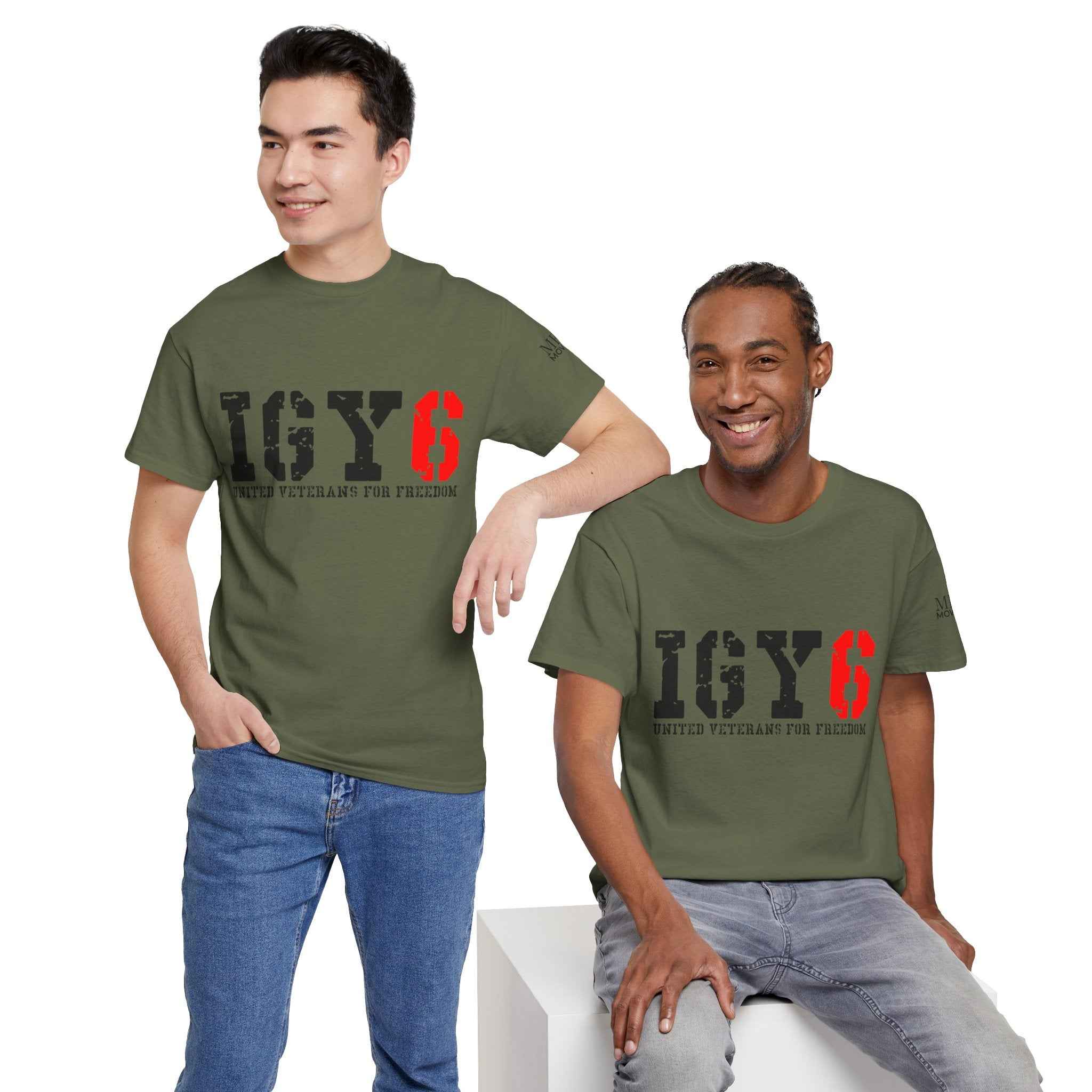 IGY6 Military Tribute T-Shirt — Olive Tactical Tee