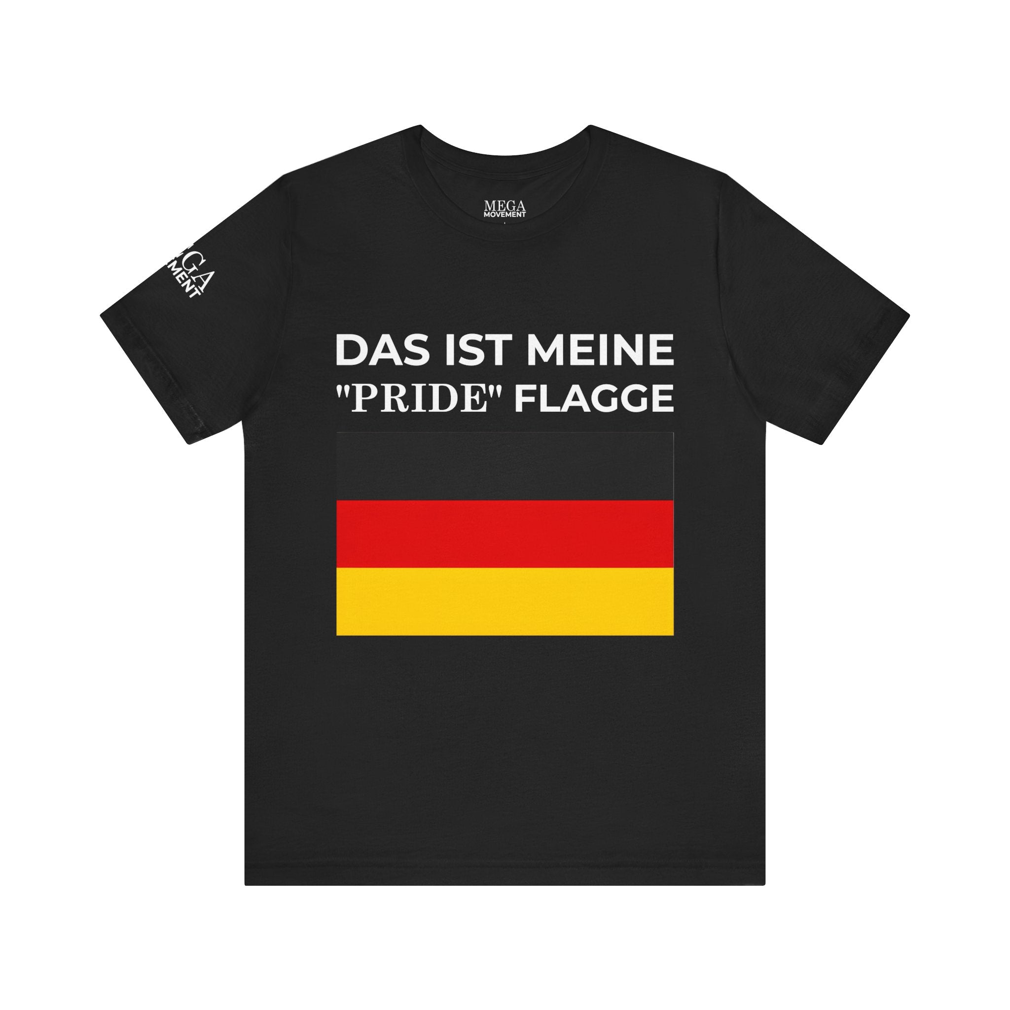 Germany  Pride Flag Unisex Jersey Tee | Casual Wear, Gift for Travelers, Team Spirit, Vacation Apparel, Summer Style - Mega Movement