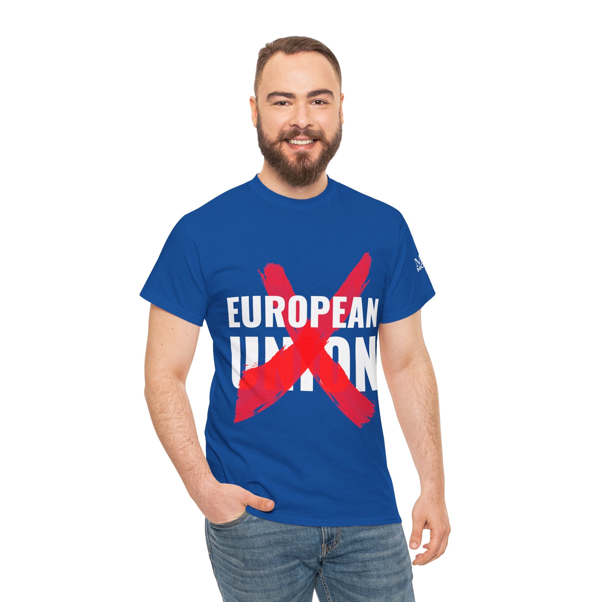 European Union Statement Tee - Unisex Heavy Cotton Shirt