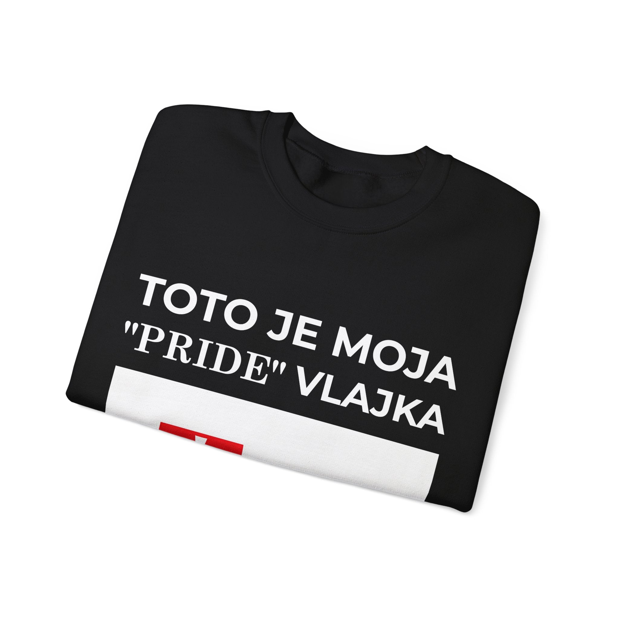 Slovakia Pride Flag Crewneck Sweatshirt, Unisex Sweatshirt, Comfortable Casual Wear - Mega Movement