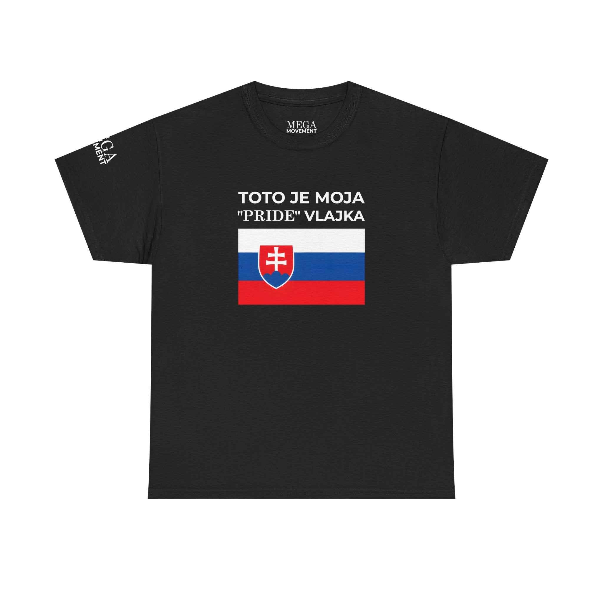 Slovak Flag Tee ( Small Print ) — "Toto je moja 'Pride' vlajka"