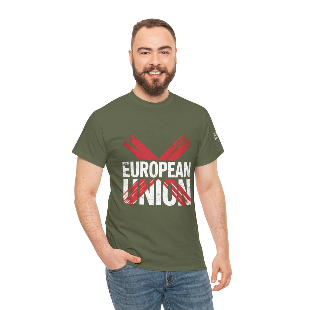 European Union Statement Tee - Unisex Heavy Cotton Shirt