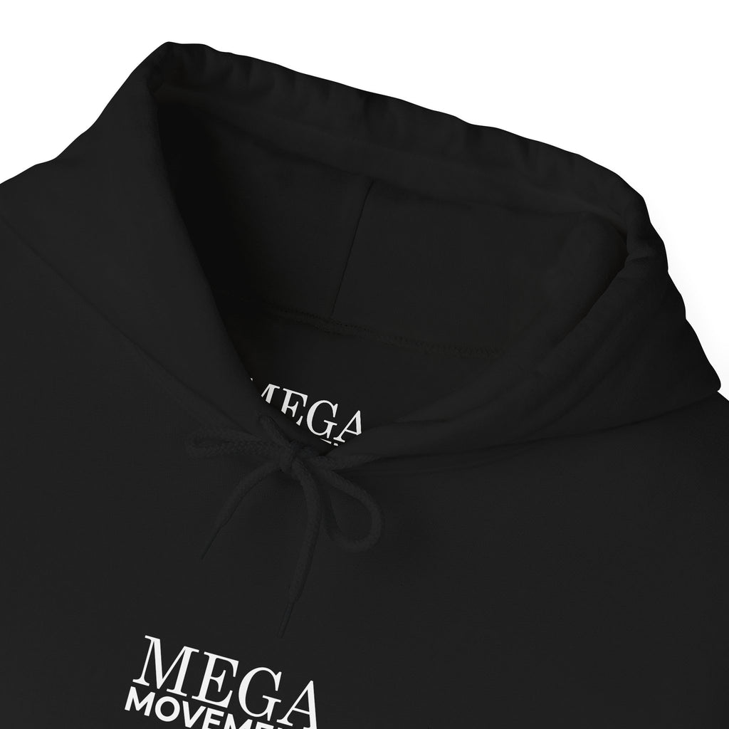 Mega Movement 1984 IS Now Unisex Heavy Blend Hoodie | Cozy Streetwear for Activists, Ideal for Gifts, Protest Wear, Casual Style, Comfy Fashion - Mega Movement