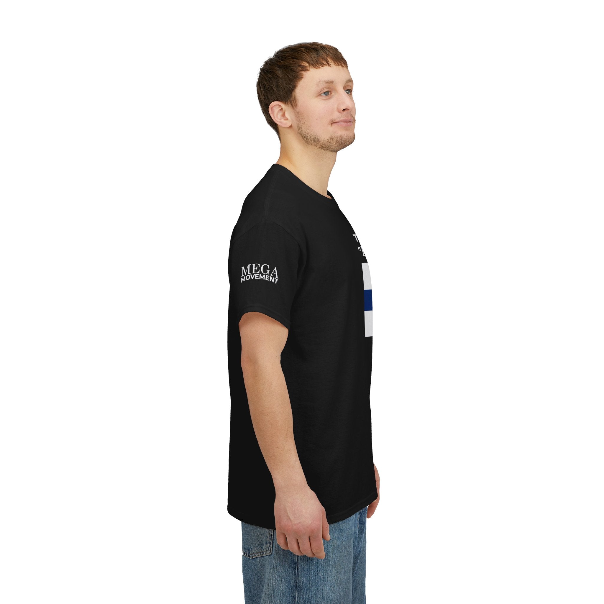 Finnish Flag T‑Shirt ( Small Print ) — “Tämä on minun 'pride' lippu” Patriotic Tee