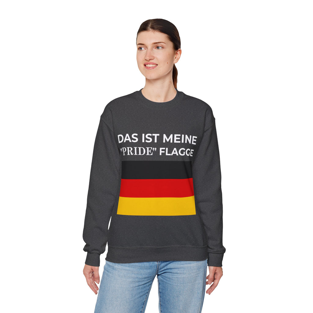 German Pride Sweatshirt | Unisex Heavy Blend™ Crewneck, Casual Comfort, Gift for Allies, Autumn Fashion - Mega Movement