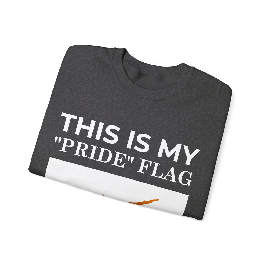 Cyprus Pride Flag Sweatshirt for Allies, Unisex Crewneck, Cozy Fashion, Perfect Gift, Casual Wear - Mega Movement