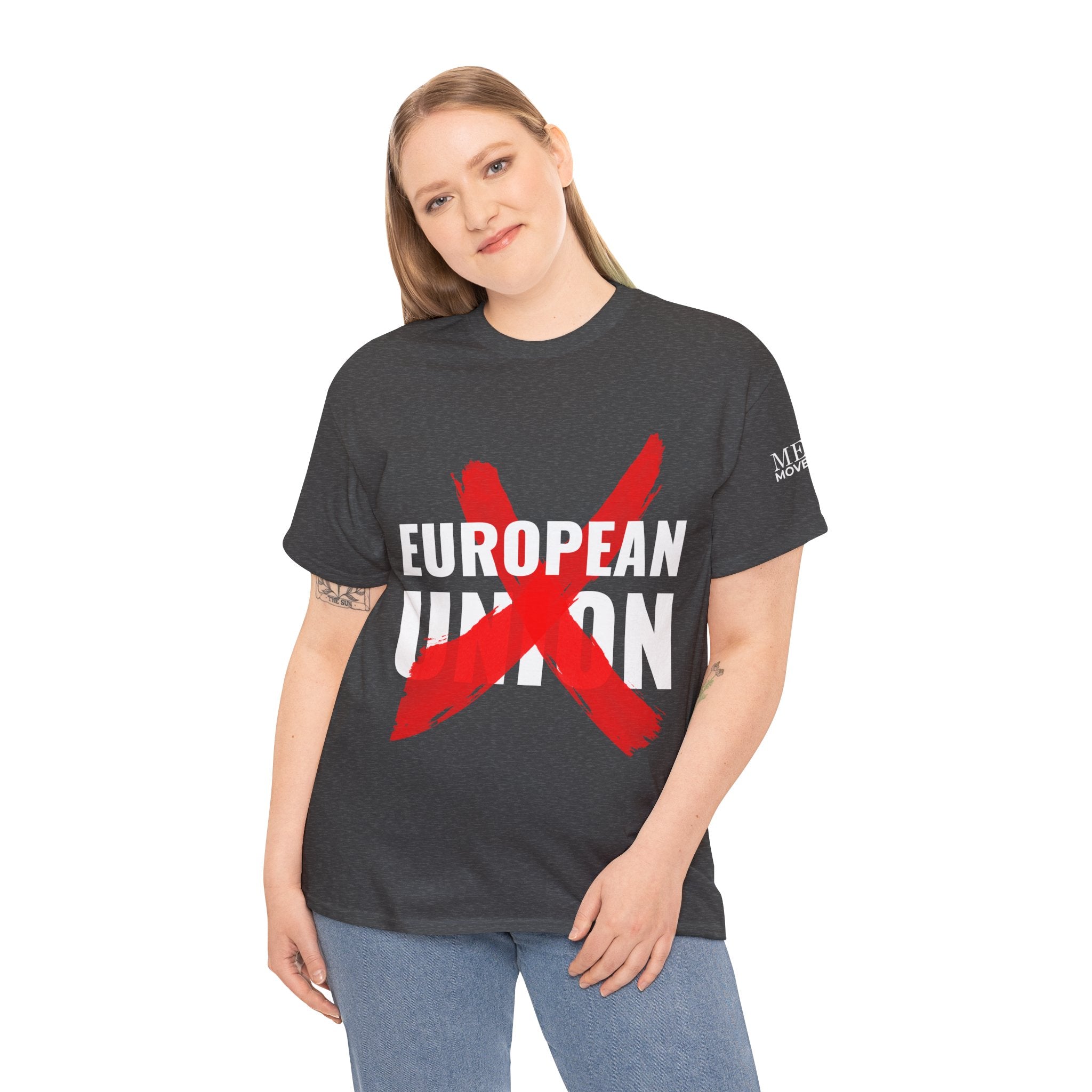 European Union Statement Tee - Unisex Heavy Cotton Shirt