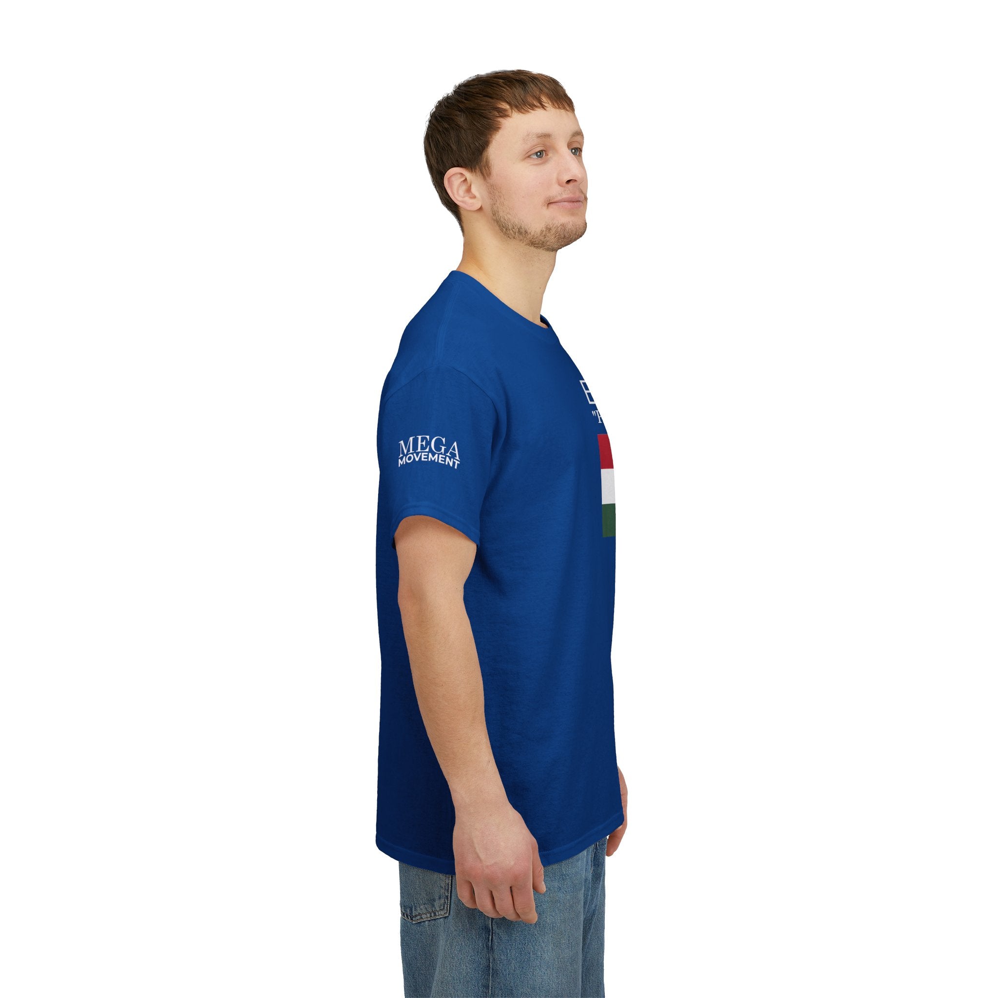 Hungarian Flag Tee ( Small Print ) — "Ez az én 'Pride' zászlója" Graphic T-Shirt