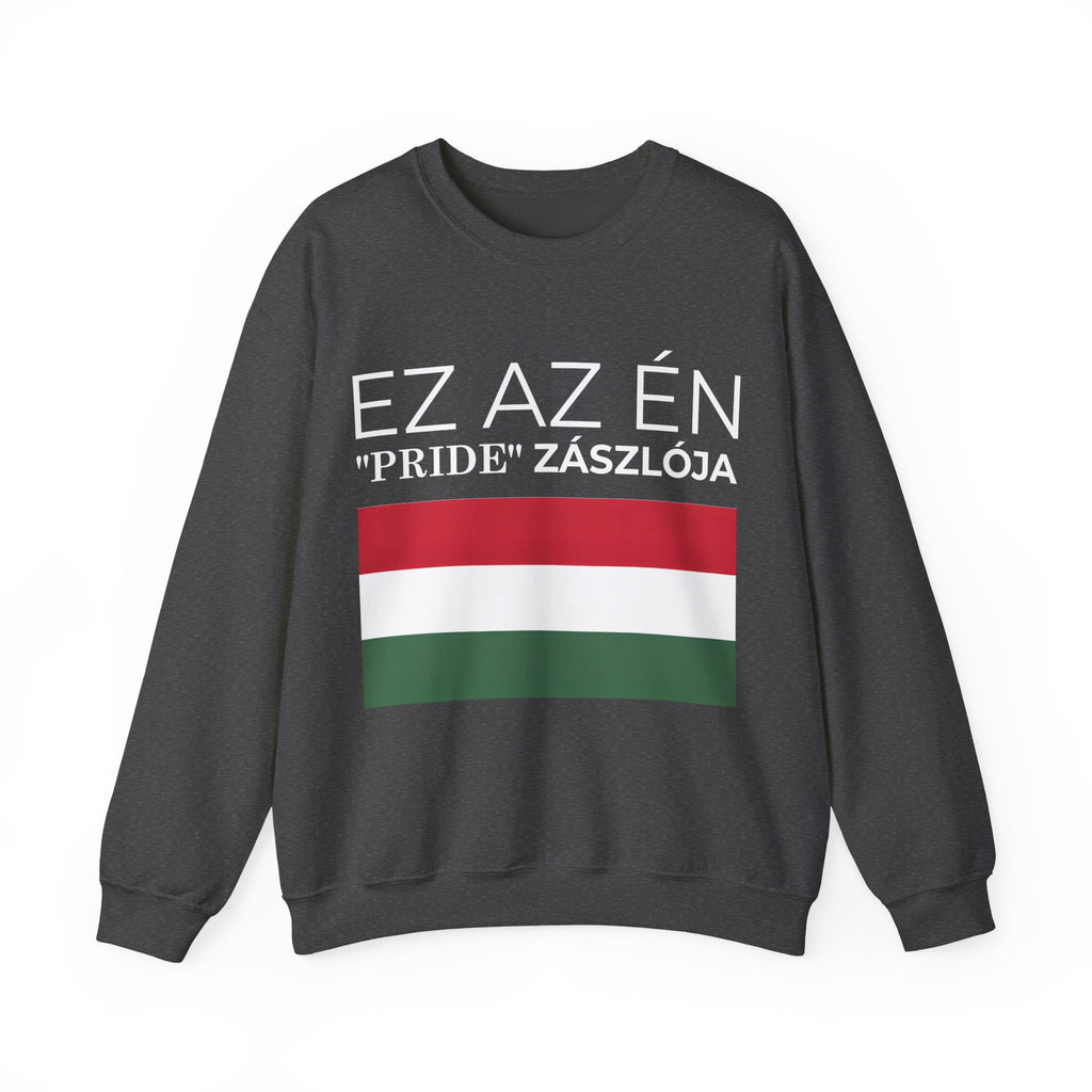 Hungarian Pride Flag Sweatshirt, Cozy Pride Apparel, Unisex Crewneck - Mega Movement