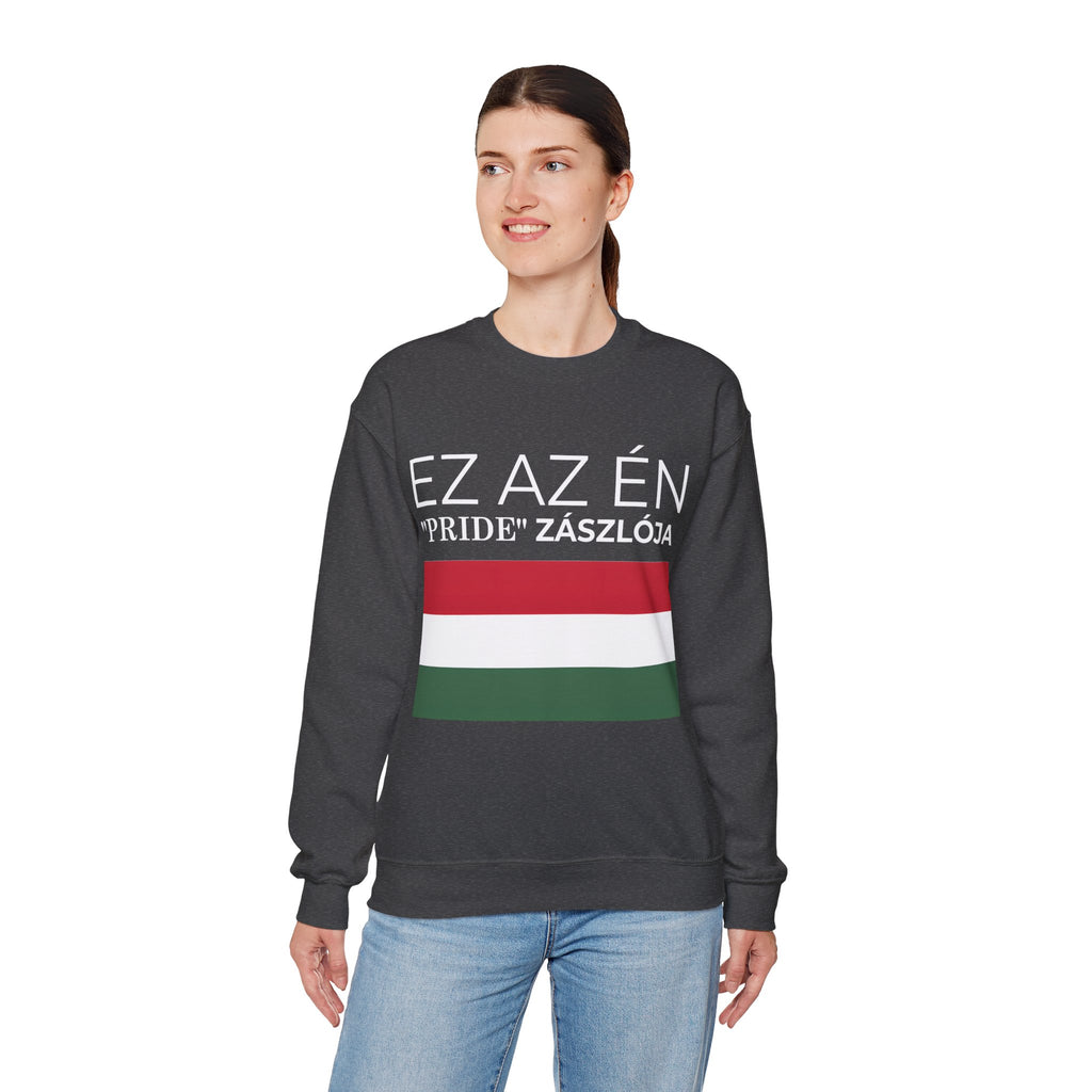 Hungarian Pride Flag Sweatshirt, Cozy Pride Apparel, Unisex Crewneck - Mega Movement