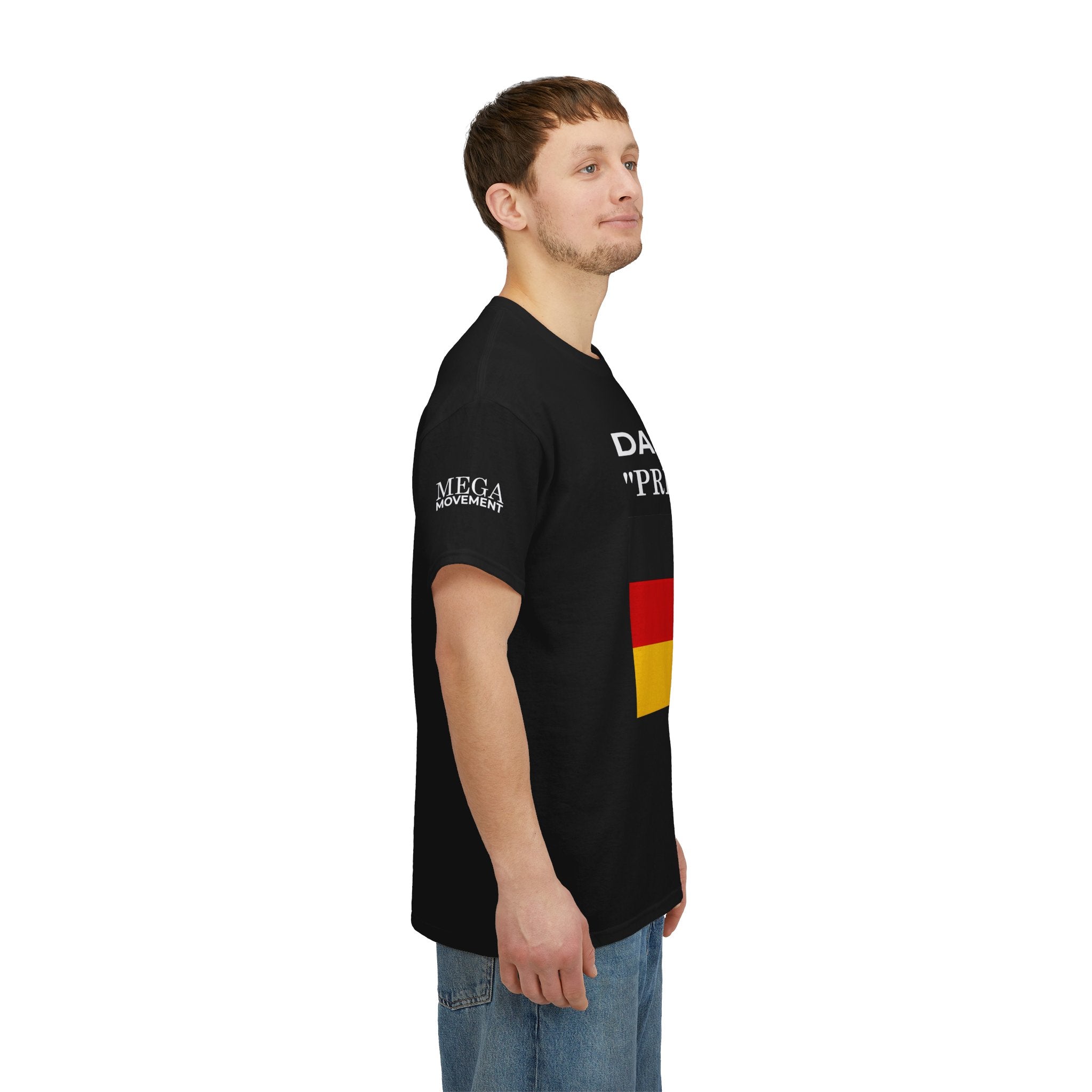 German Flag Tee ( Small Print ) — "Das ist meine 'Pride' Flagge" Graphic T-Shirt