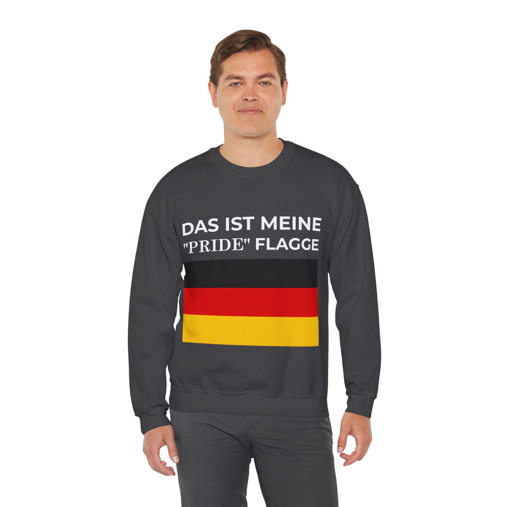 German Pride Sweatshirt | Unisex Heavy Blend™ Crewneck, Casual Comfort, Gift for Allies, Autumn Fashion - Mega Movement