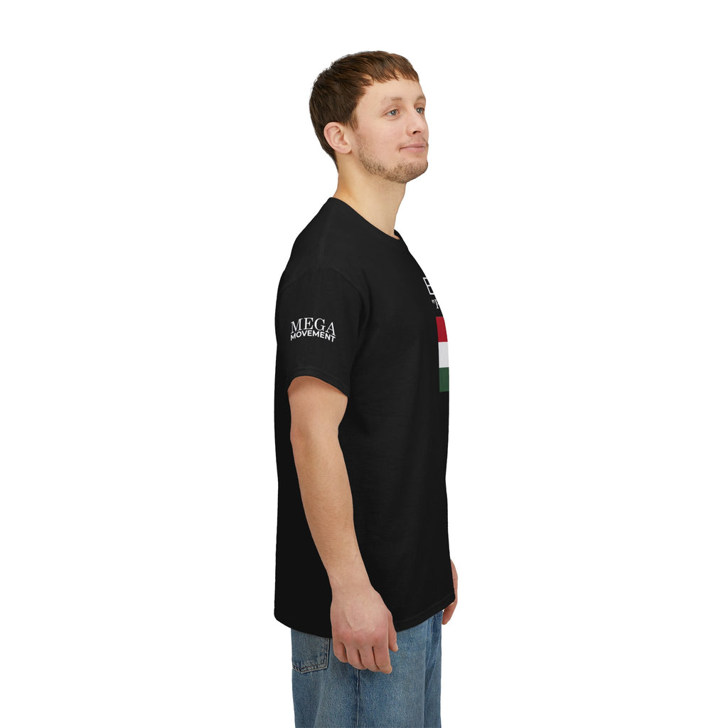 Hungarian Flag Tee ( Small Print ) — "Ez az én 'Pride' zászlója" Graphic T-Shirt