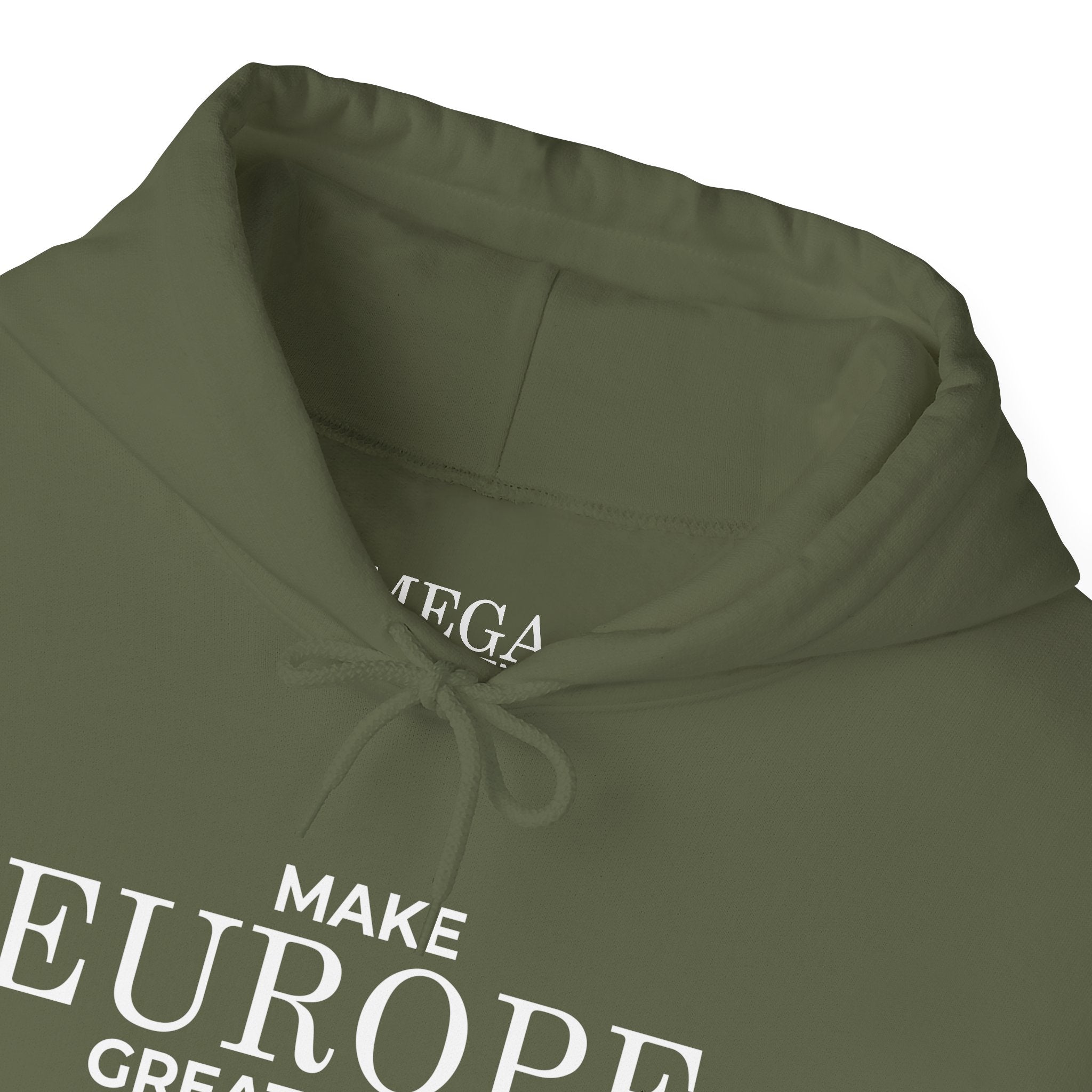 Make Europe Great Again Cozy Unisex Hoodie for Everyday Comfort, Casual Streetwear, Birthday Gift, Holiday Layers, Stylish Loungewear - Mega Movement