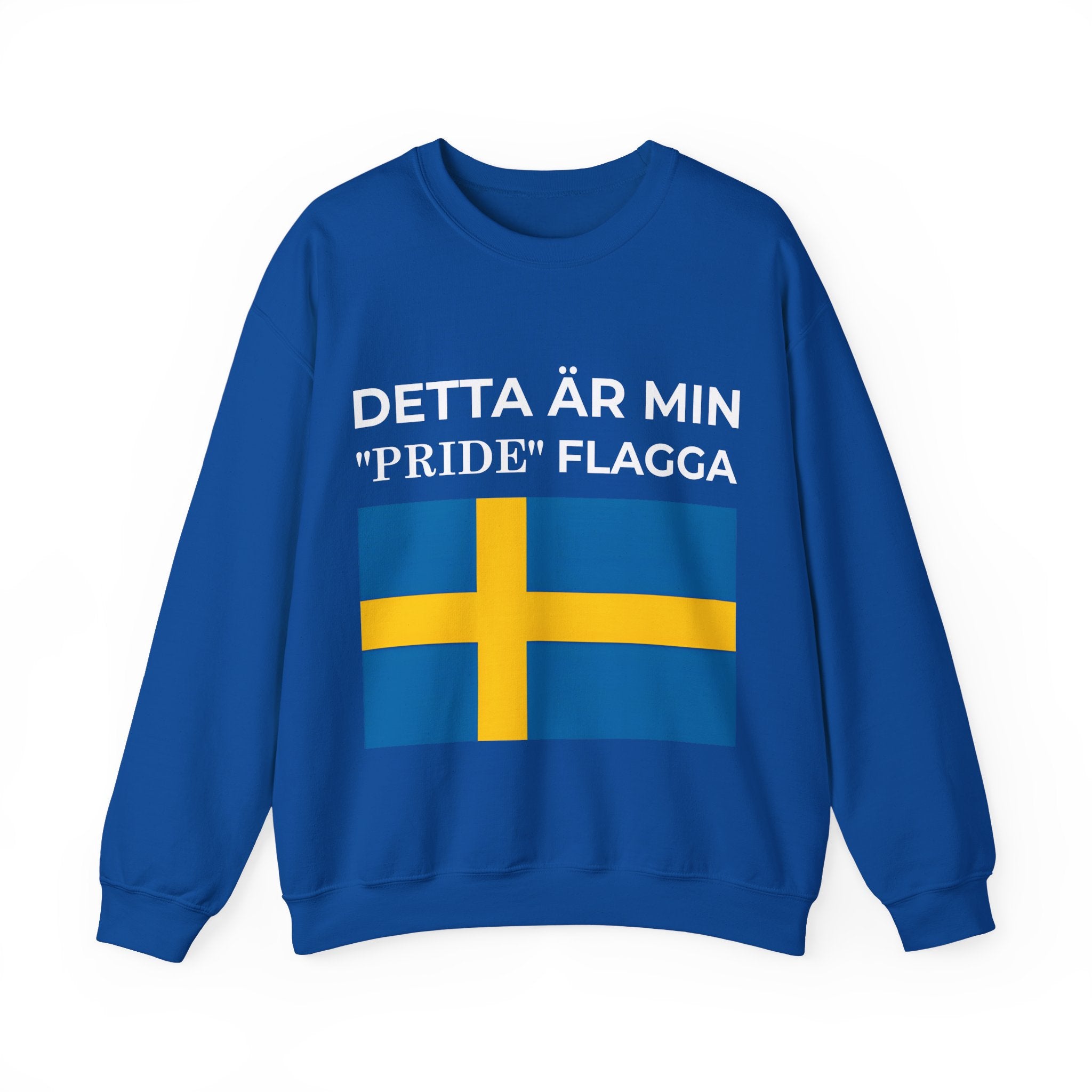 Sweden Pride Sweatshirt, Unisex Crewneck, Celebration of Heritage, Comfortable Everyday Wear - Mega Movement