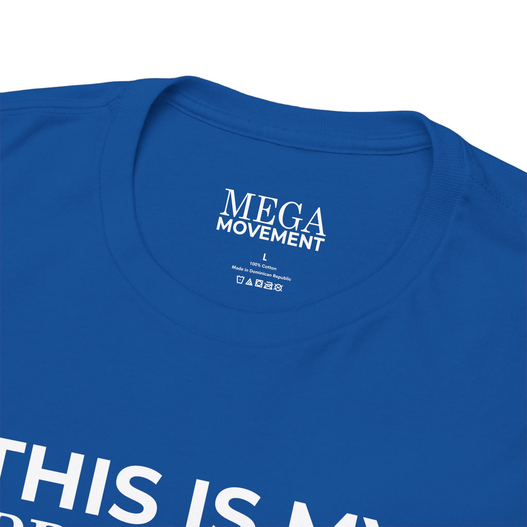 England Flag T‑Shirt ( Small Print ) — "This Is My 'Pride' Flag" Patriotic Tee