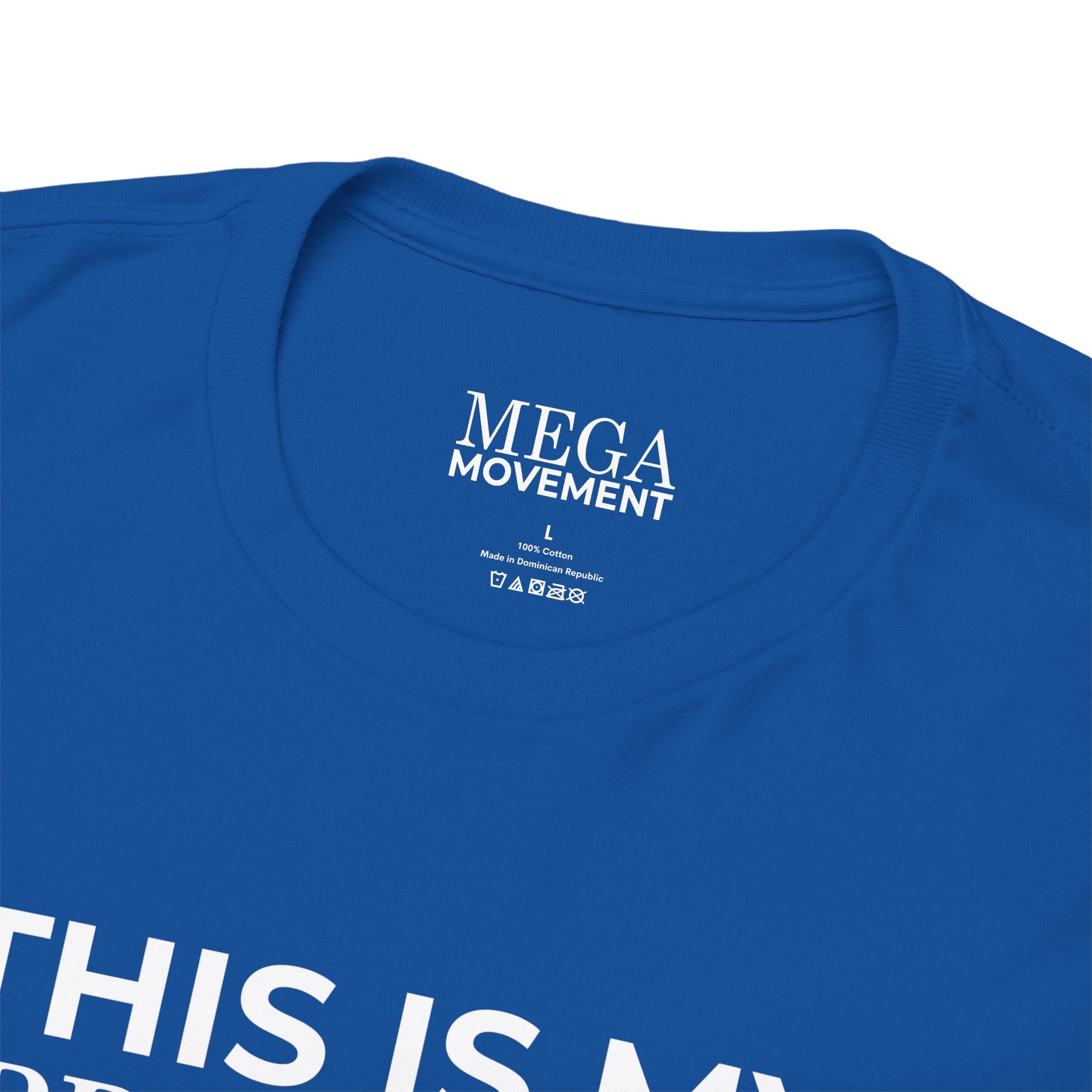 England Flag T‑Shirt ( Small Print ) — "This Is My 'Pride' Flag" Patriotic Tee