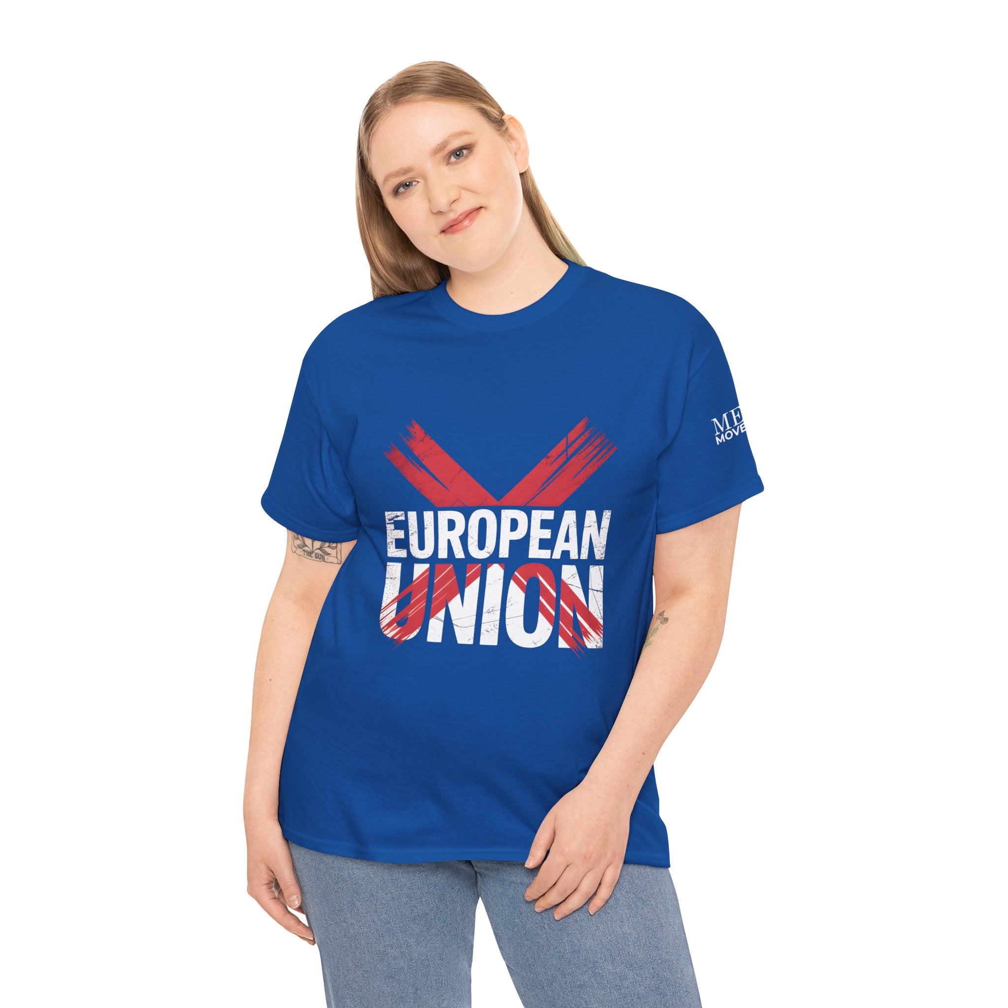 European Union Statement Tee - Unisex Heavy Cotton Shirt