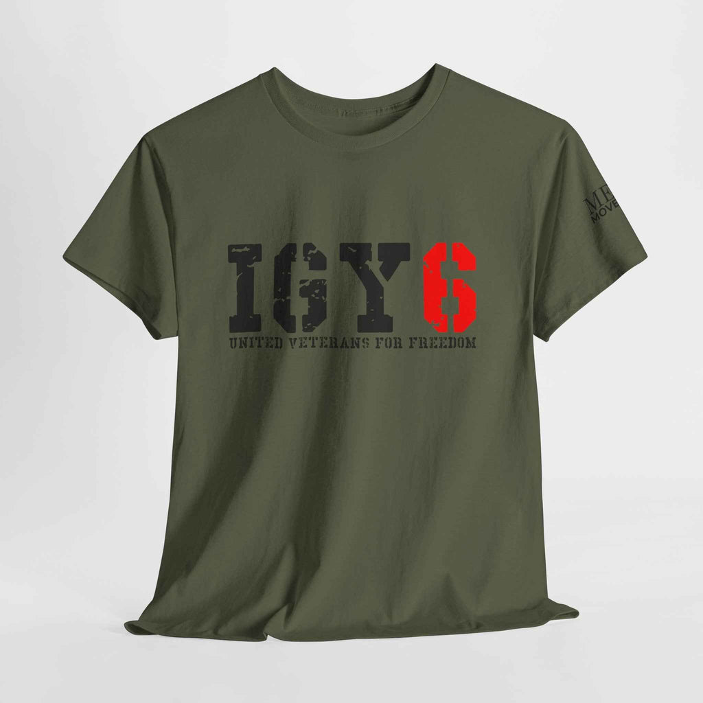 IGY6 Military Tribute T-Shirt — Olive Tactical Tee
