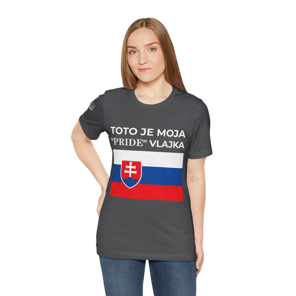 Slovakia Pride Flag Unisex Tee, Casual Wear, Festival Shirt, Summer Fashion, Everyday Comfort - Mega Movement