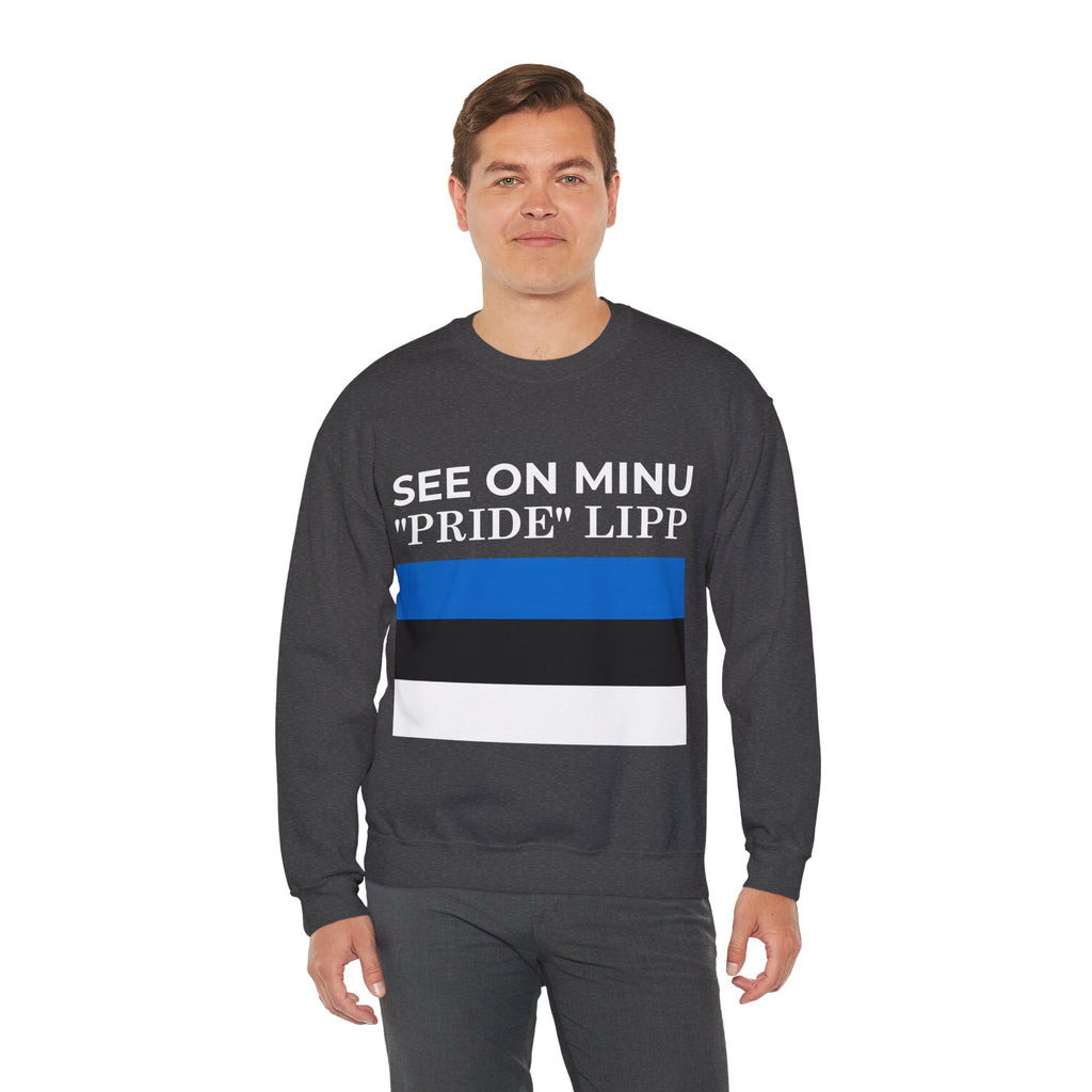 Estrion Pride Crewneck Sweatshirt, Unisex Pride Apparel, Comfortable Casual Wear, Stylish Crewneck - Mega Movement