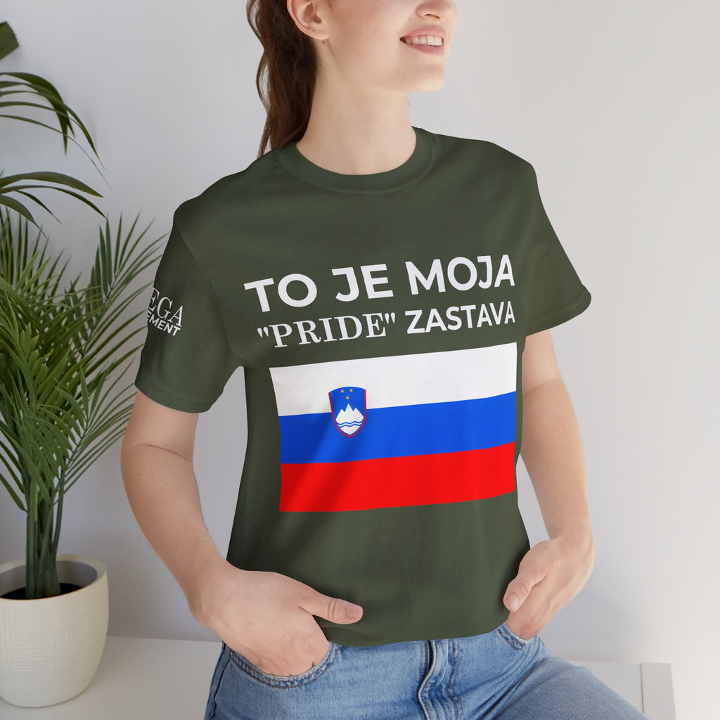 Slovenian Pride Tee | Unisex Graphic Shirt for Celebrations, Casual Wear, Gift for Allies, Patriot Pride Outfit - Mega Movement