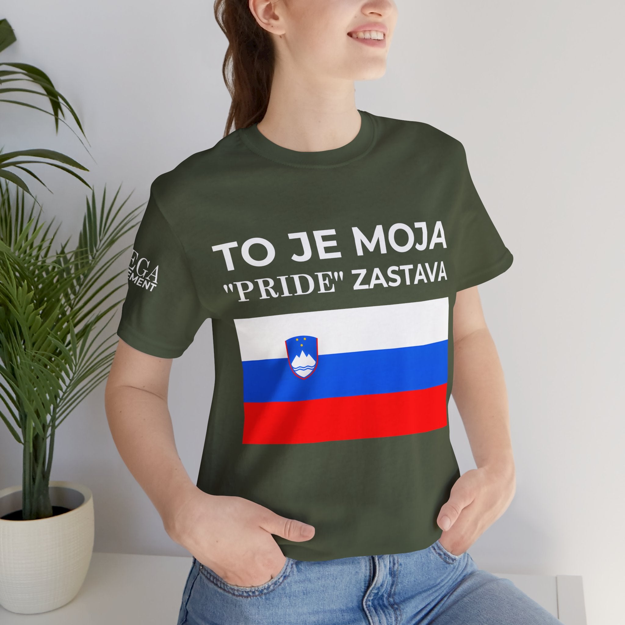 Slovenian Pride Tee | Unisex Graphic Shirt for Celebrations, Casual Wear, Gift for Allies, Patriot Pride Outfit - Mega Movement