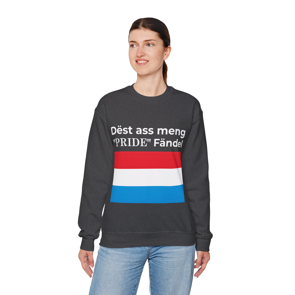 Luxembourg Pride Graphic Sweatshirt, Cozy Apparel, Unisex Pride Crewneck, Fashion, Gift for Allies - Mega Movement