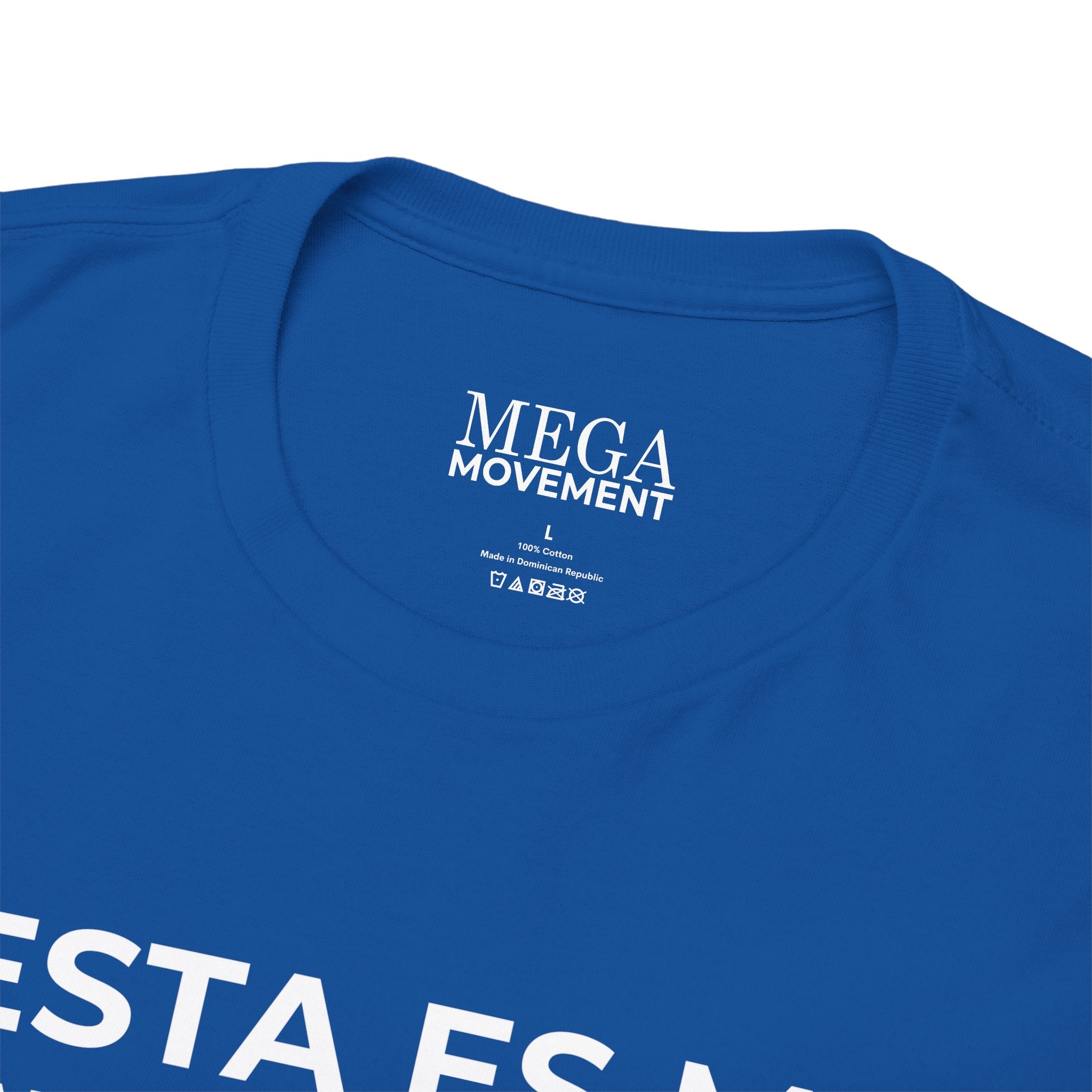 Spain Flag Graphic Tee ( Small Print ) — "Esta Es Mi Bandera del 'Pride'" Spanish Pride T-Shirt